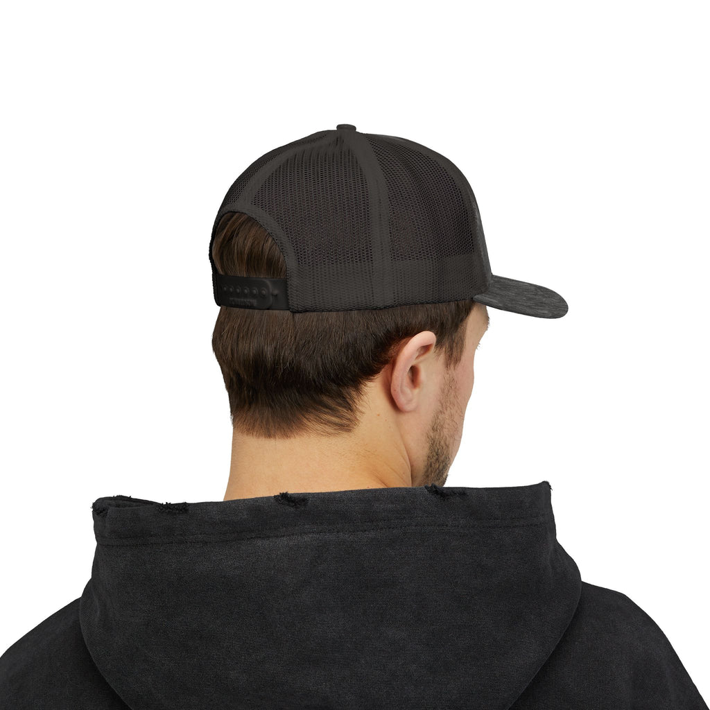 ALIGN Trucker Cap – Mesh Snapback Hat with Minimalist Motivational Text