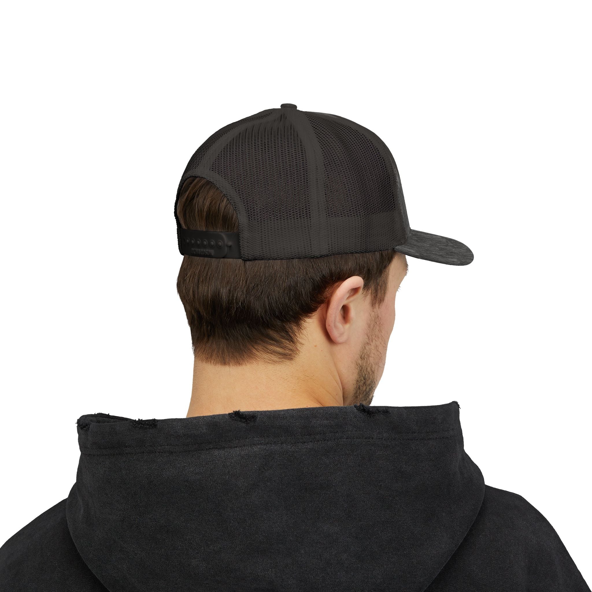 ALIGN Trucker Cap – Mesh Snapback Hat with Minimalist Motivational Text