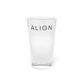 Align Pint Glass