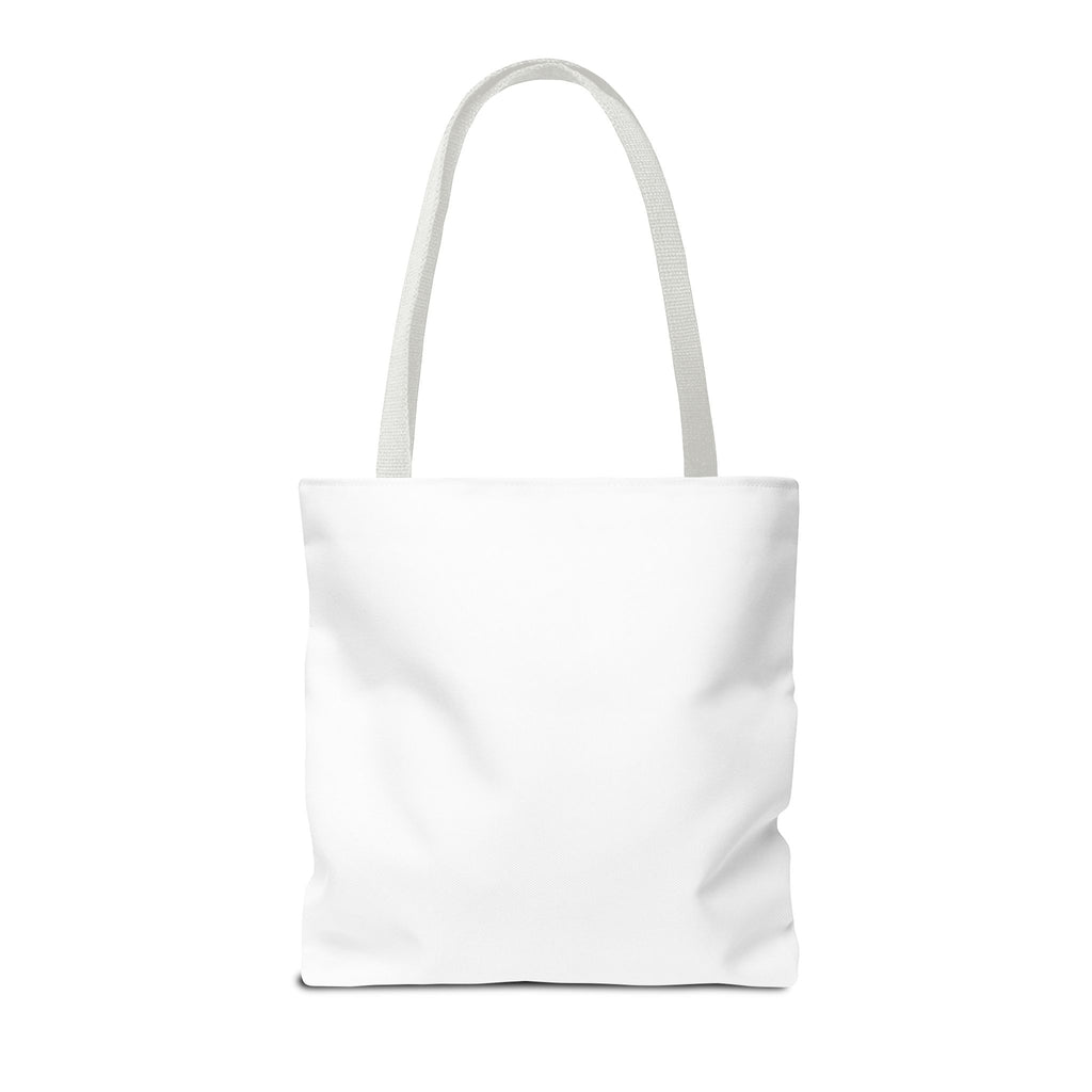 Monogram 'A' Minimalist White Tote Bag