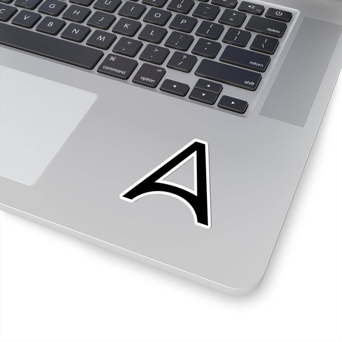 Black "A" Kiss-Cut Sticker