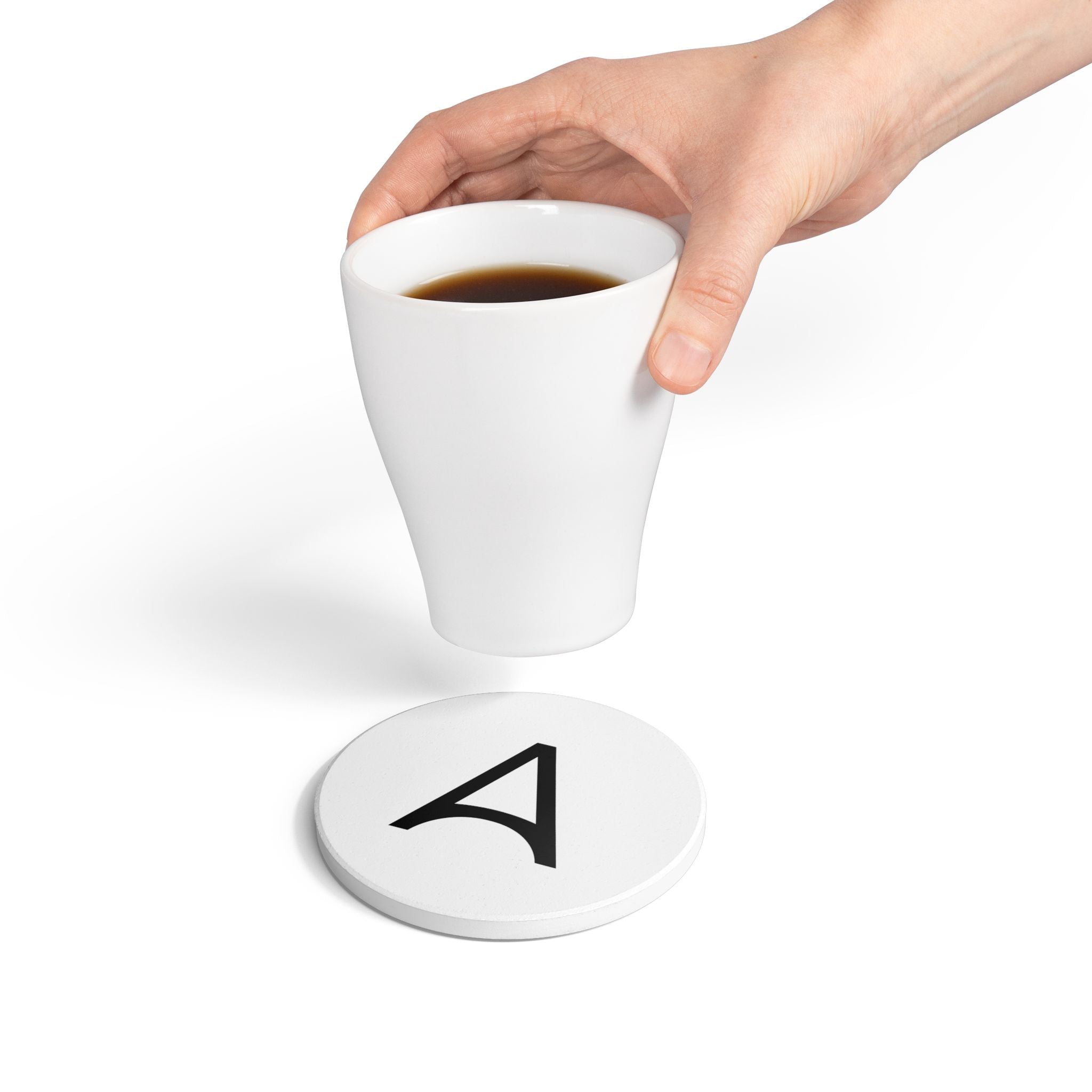 Monogram Ceramic Coaster