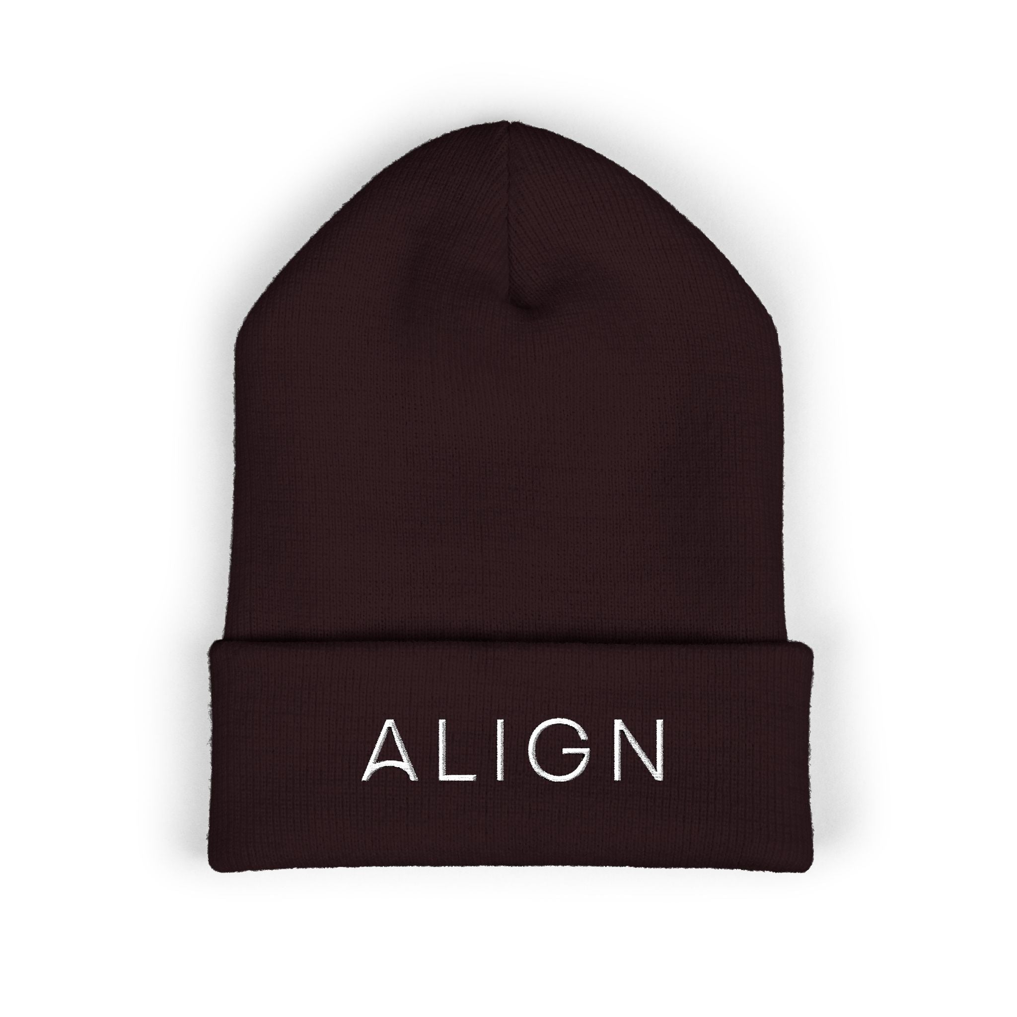 Embroidered Cuffed Beanie