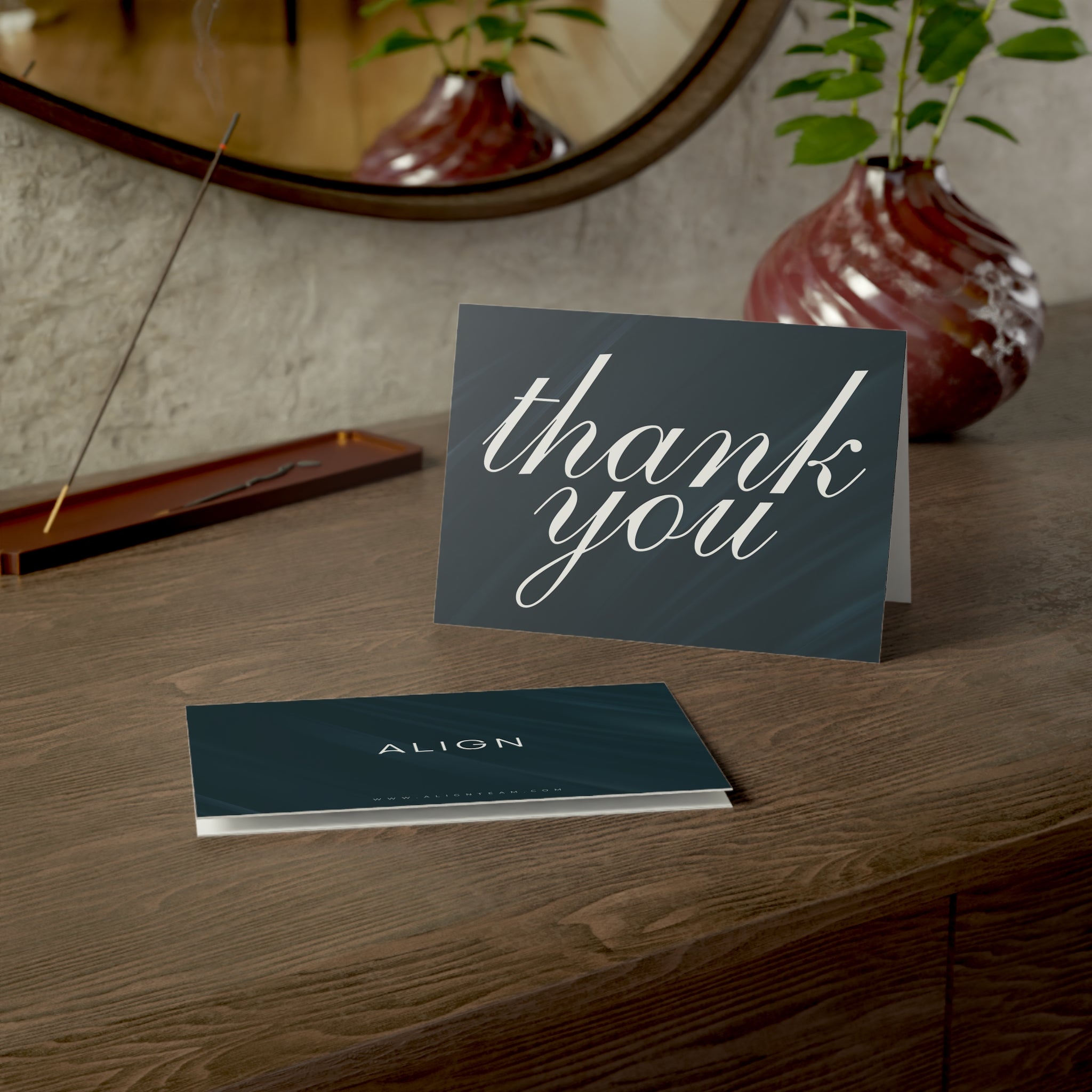 Align Thank You Cards