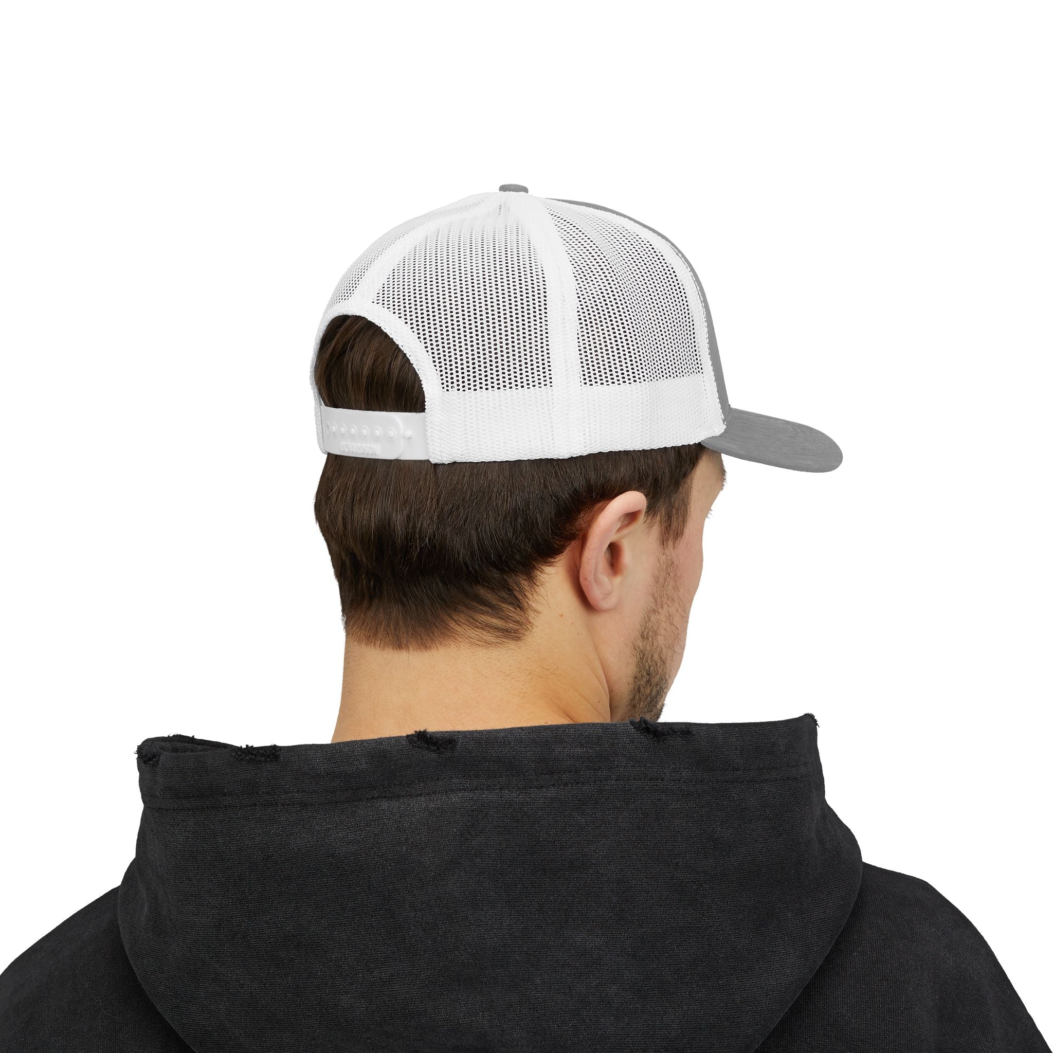 ALIGN Trucker Cap – Mesh Snapback Hat with Minimalist Motivational Text