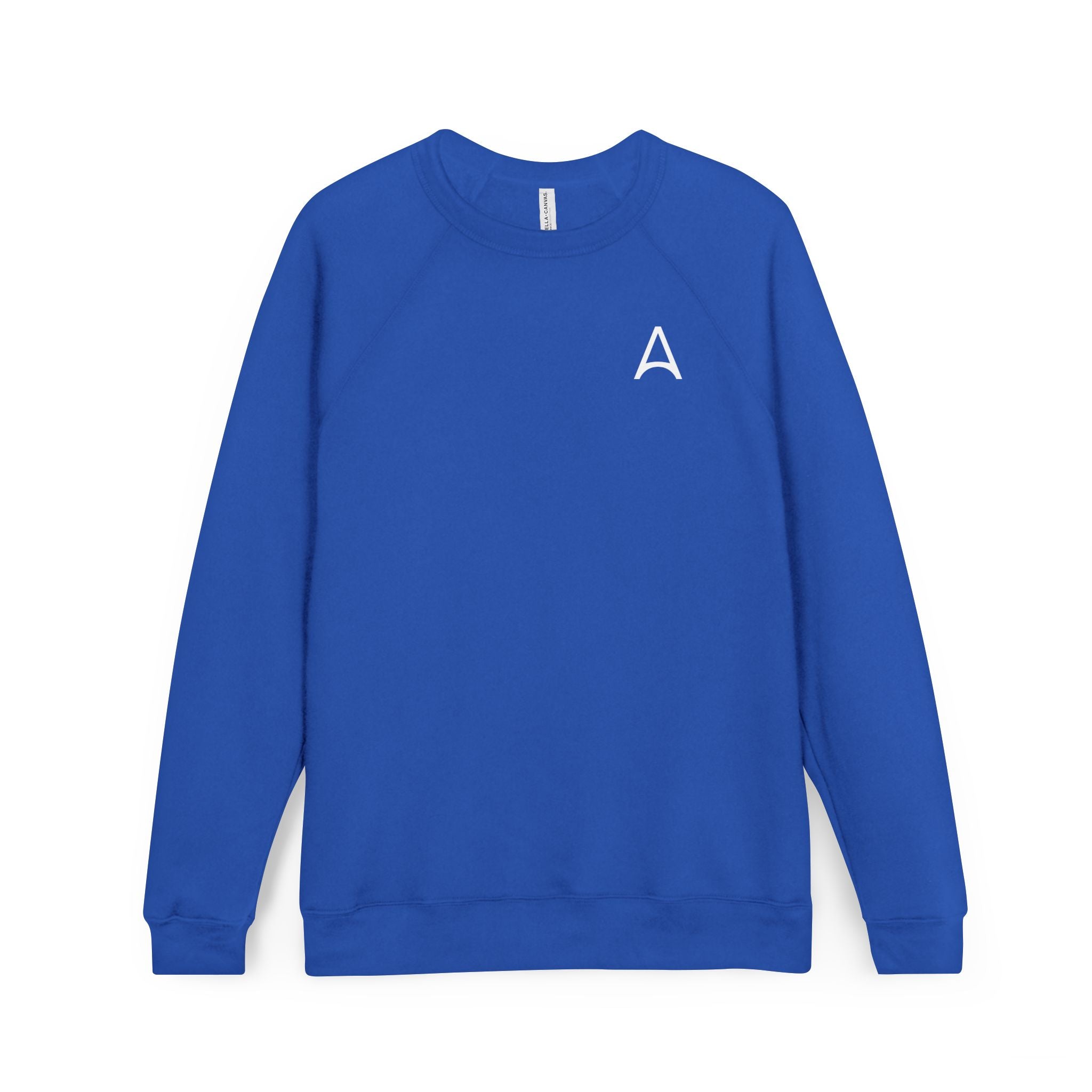 Minimal Back Logo Raglan Crewneck