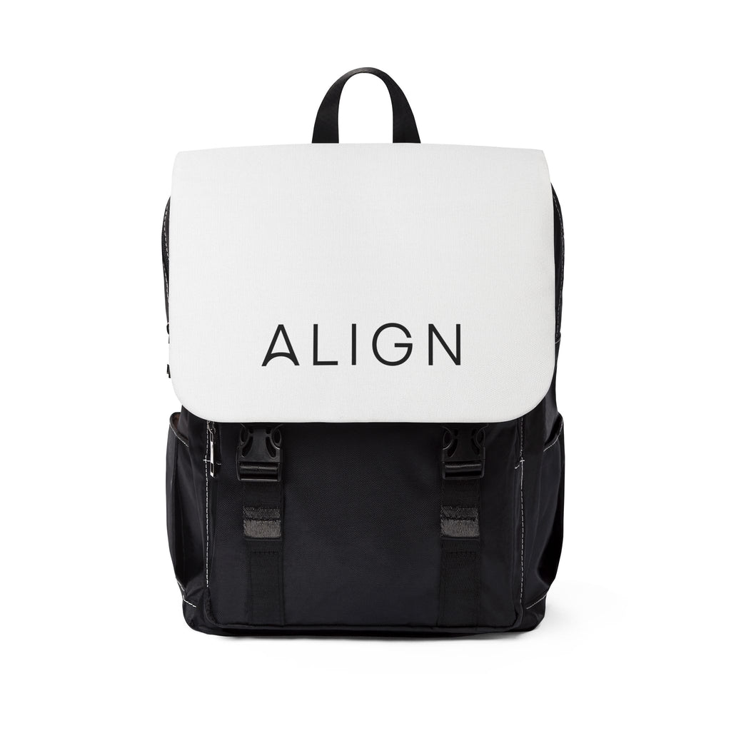 Casual Shoulder Backpack in Black