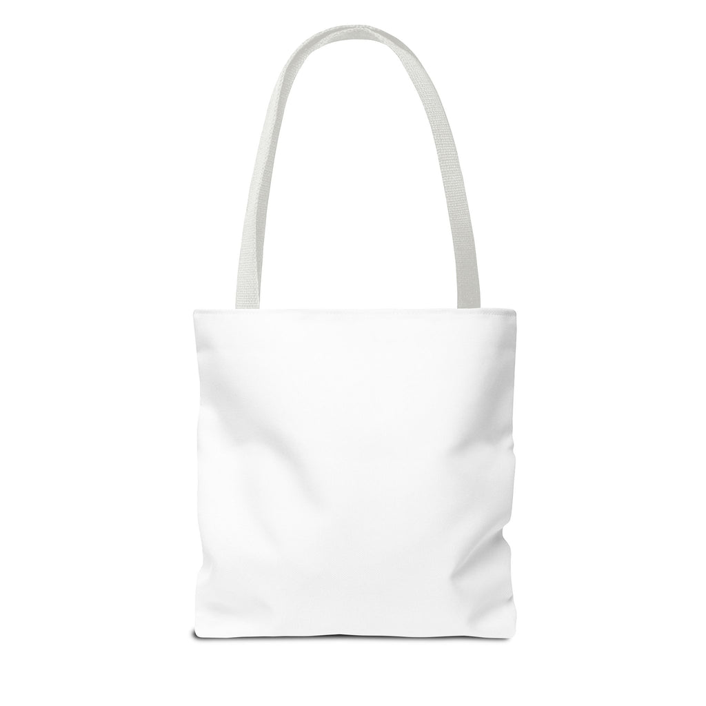 Monogram 'A' Minimalist White Tote Bag