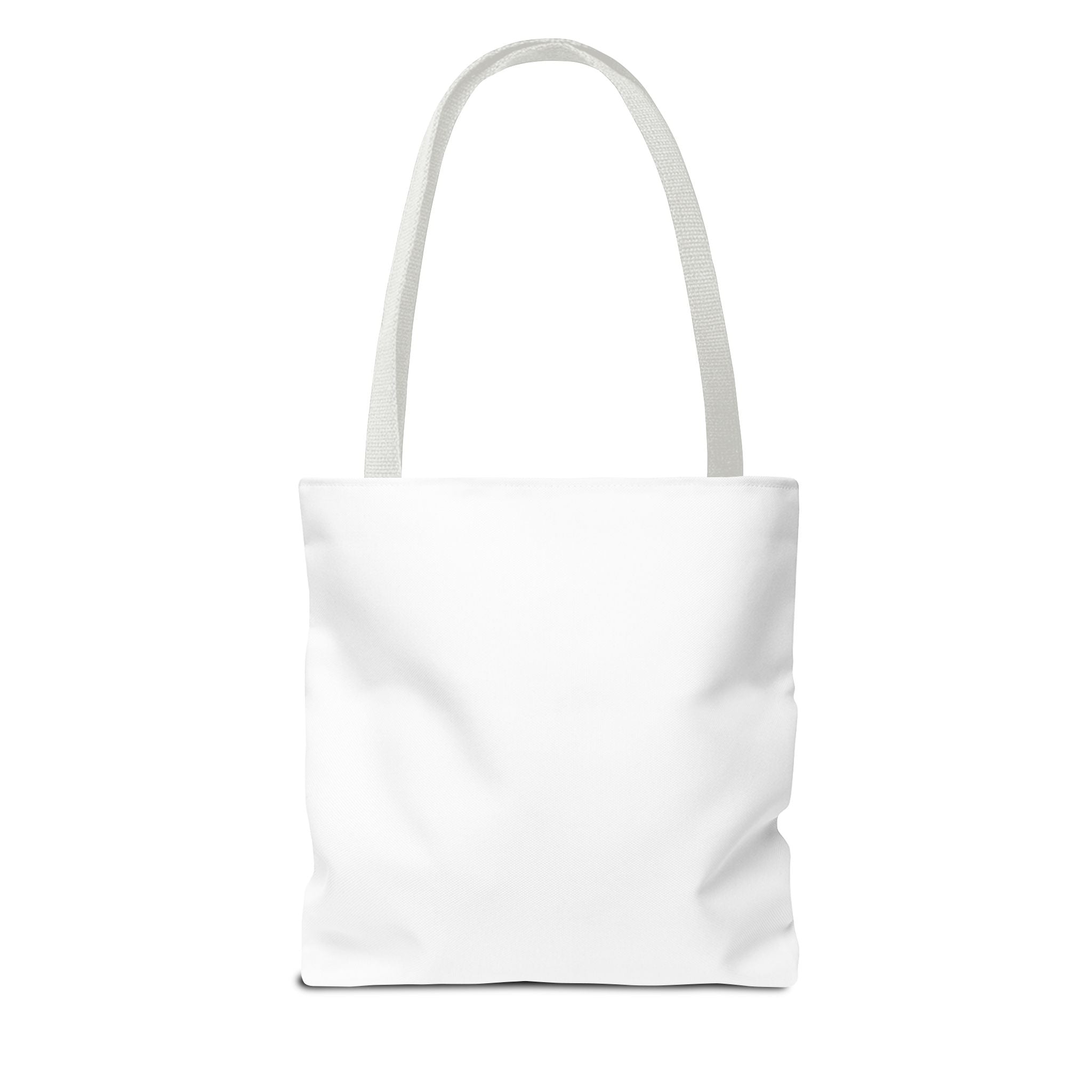 Monogram 'A' Minimalist White Tote Bag