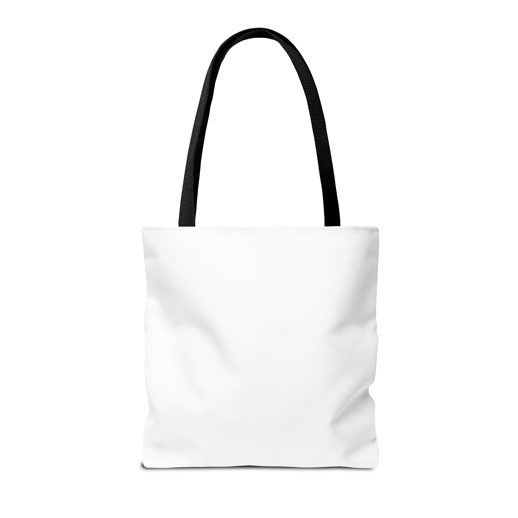 Monogram 'A' Minimalist White Tote Bag