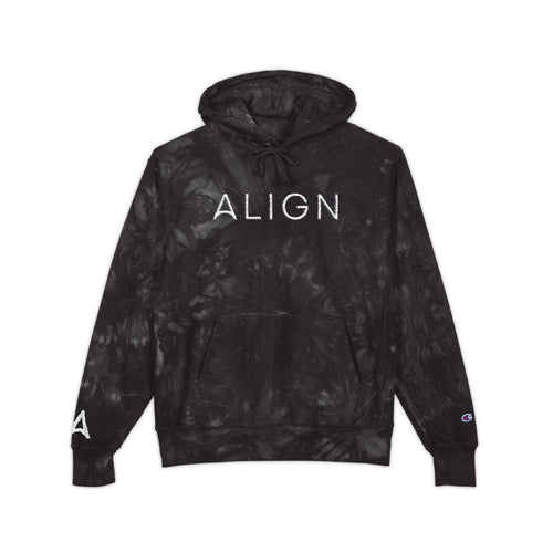 Align Embroidered Tie-Dye Hoodie