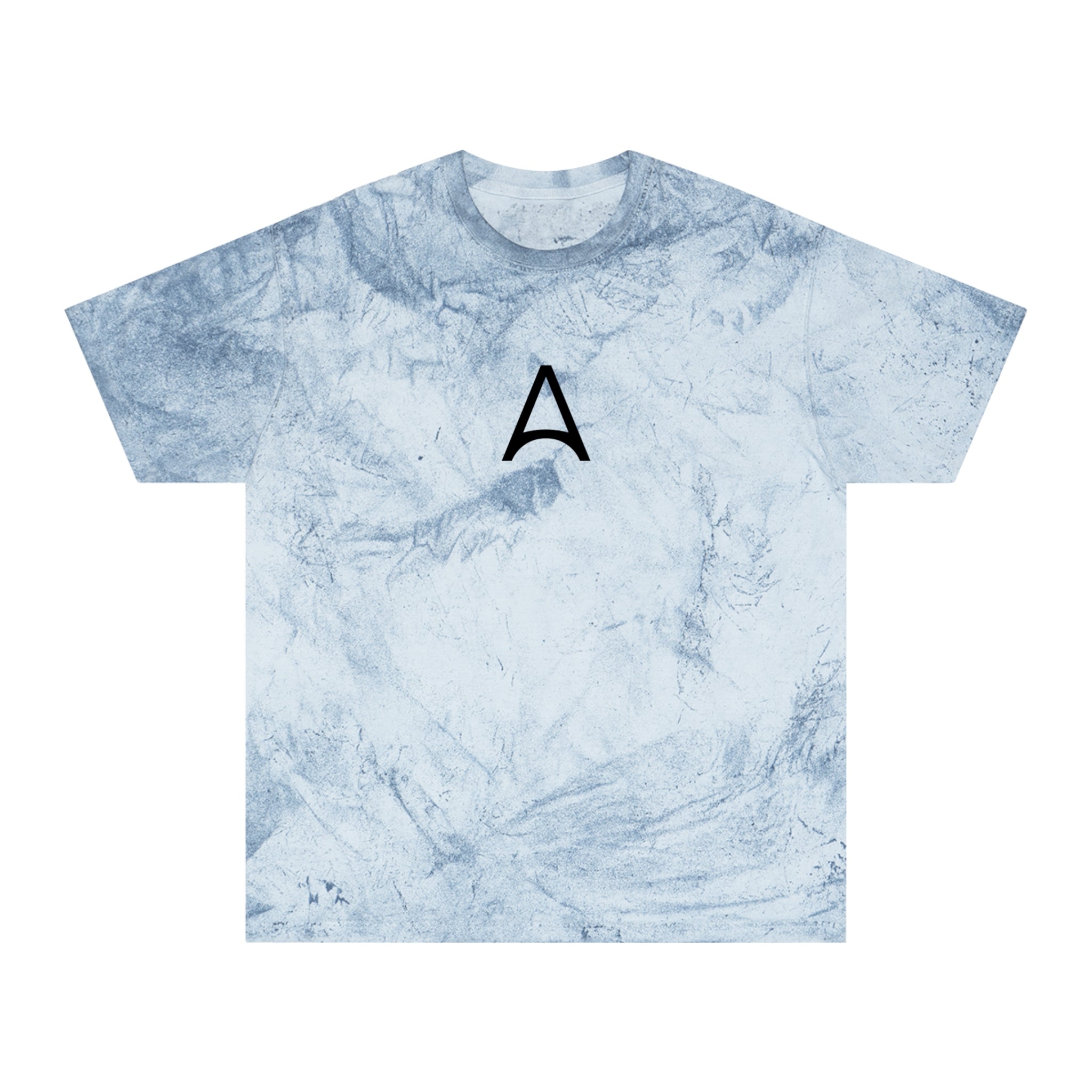 Tie-Dye Initial 'A' T-Shirt