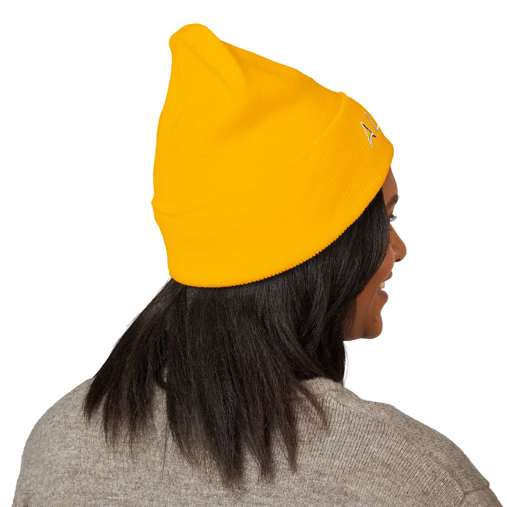 Embroidered Cuffed Beanie