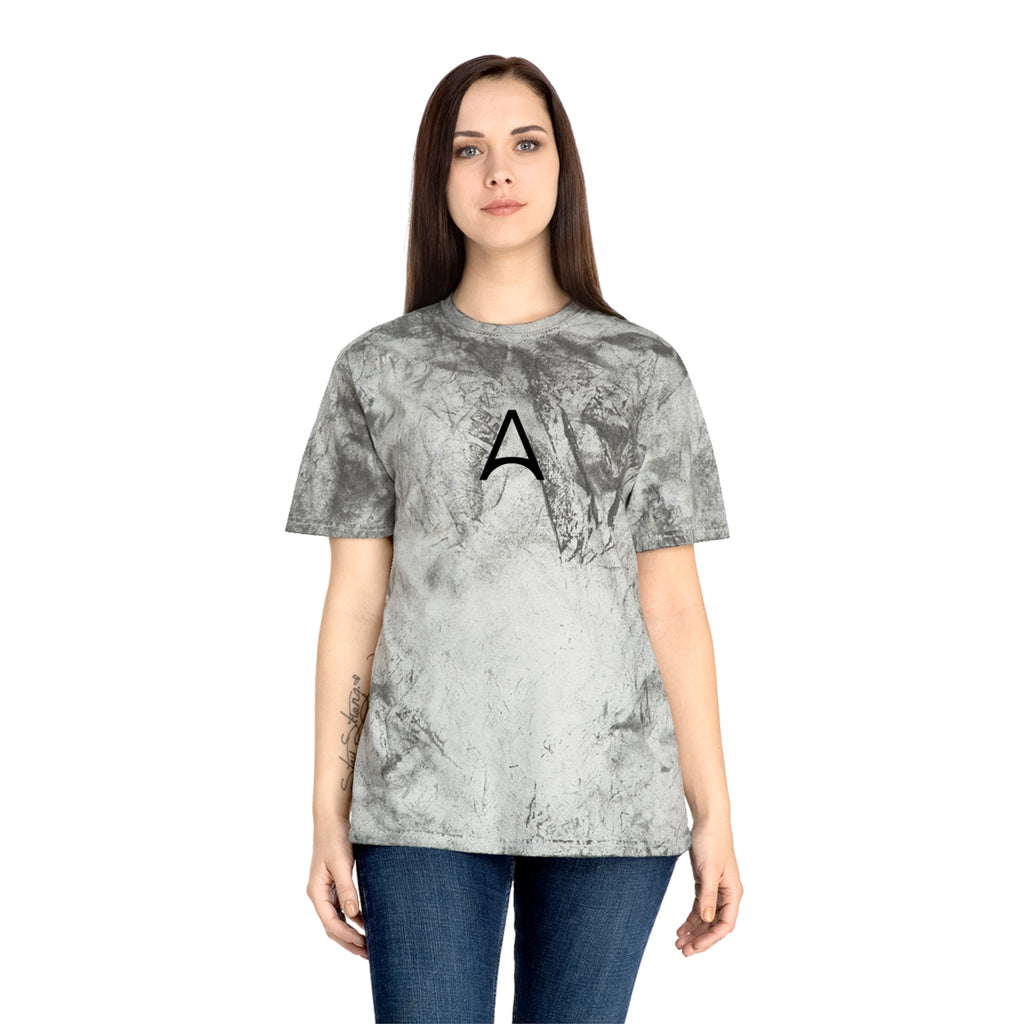 Tie-Dye Initial 'A' T-Shirt