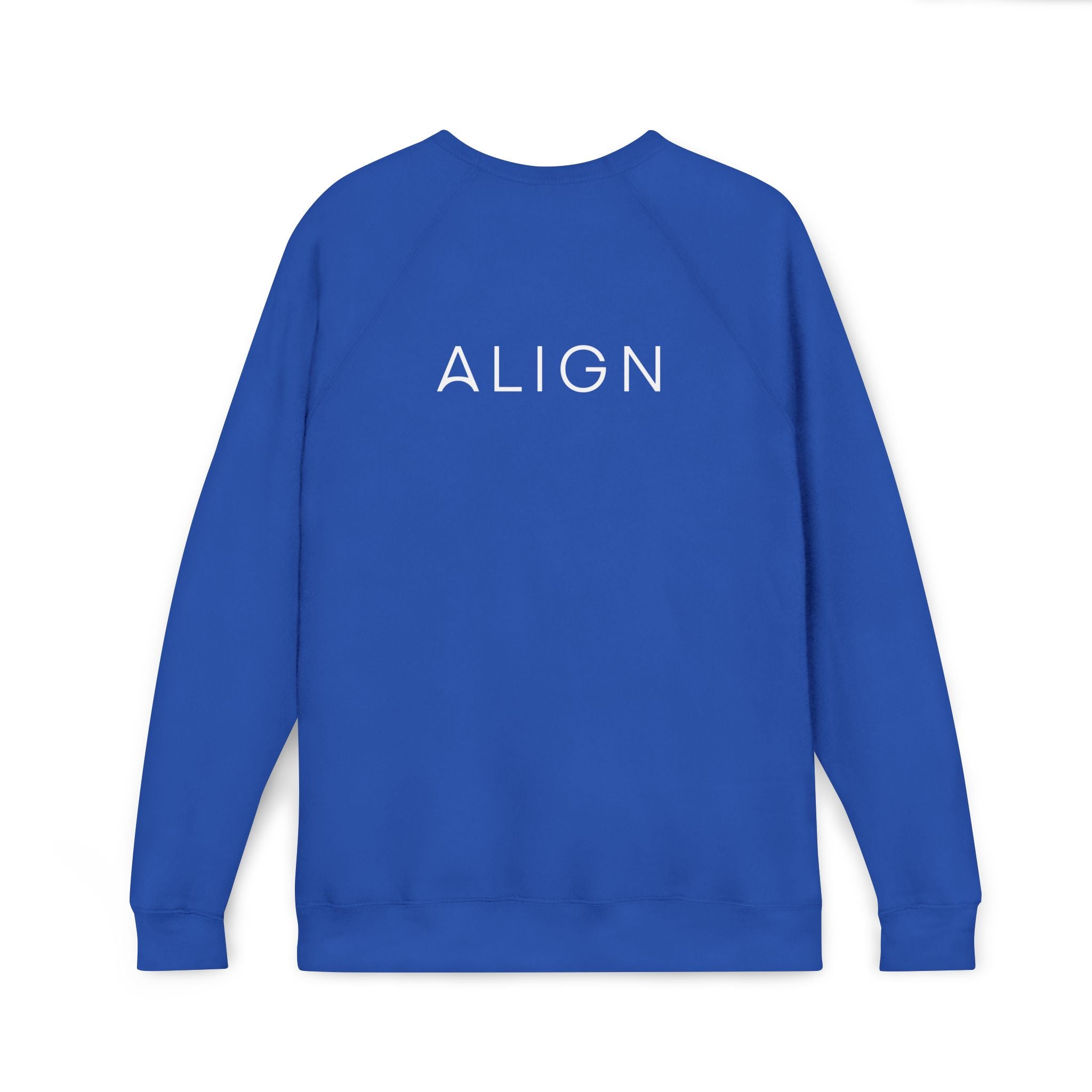 Minimal Back Logo Raglan Crewneck