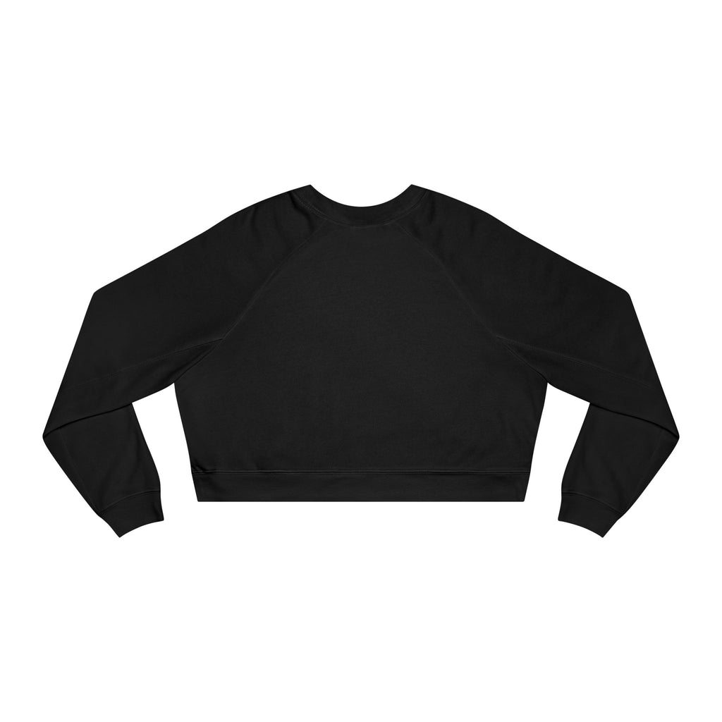 Cropped Pullover - Women's Cozy Fleece Sweatshirt