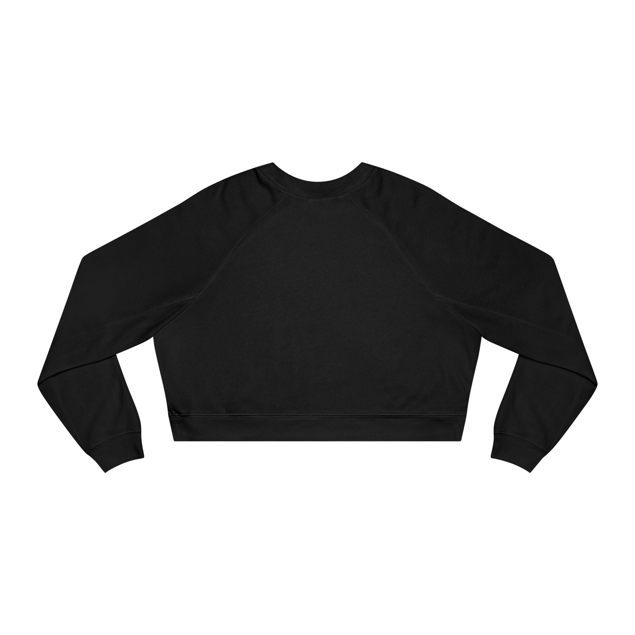 Cropped Pullover - Women's Cozy Fleece Sweatshirt
