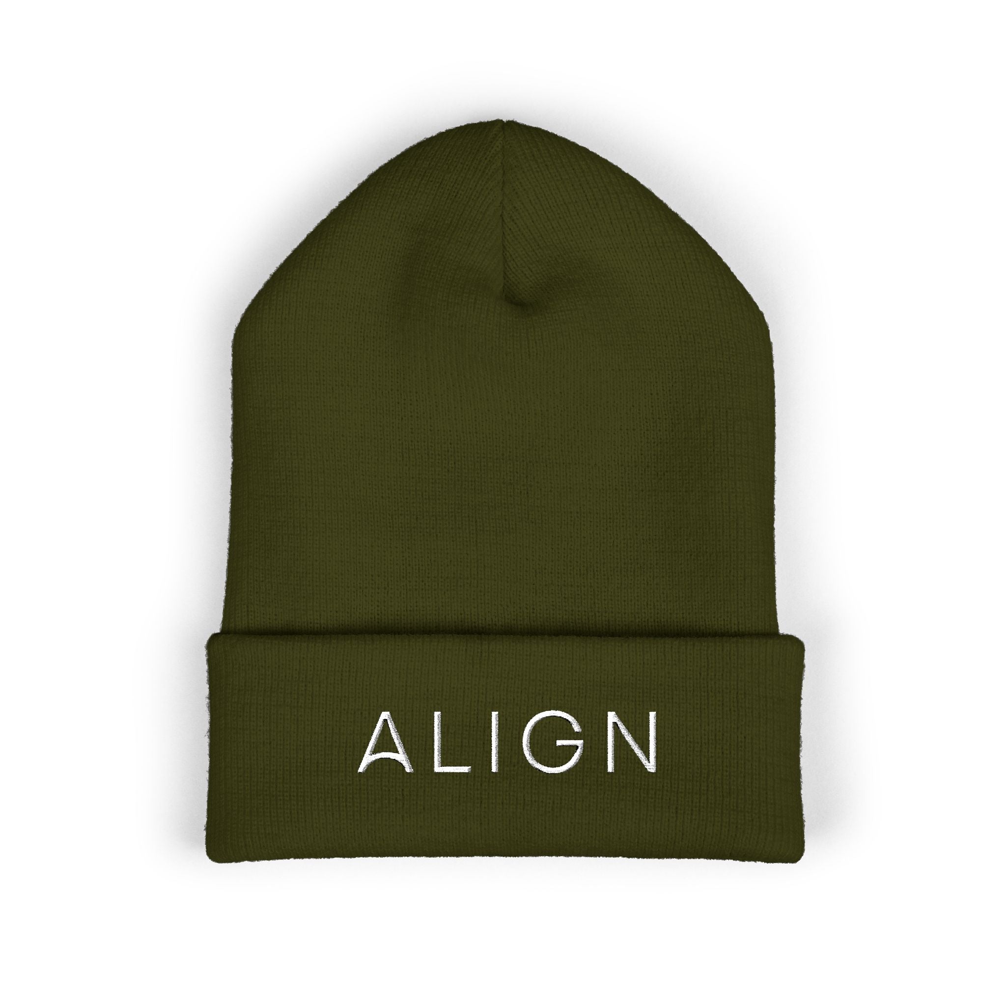 Embroidered Cuffed Beanie