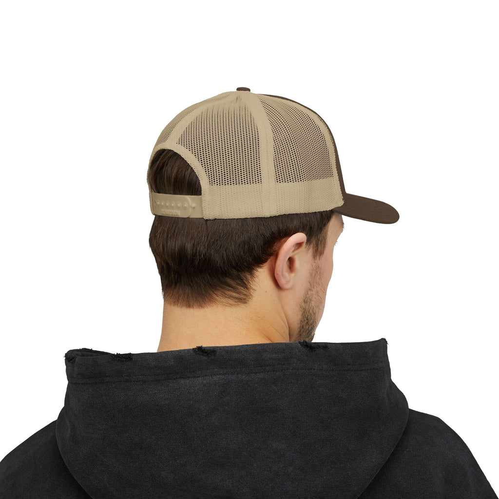 ALIGN Trucker Cap – Mesh Snapback Hat with Minimalist Motivational Text