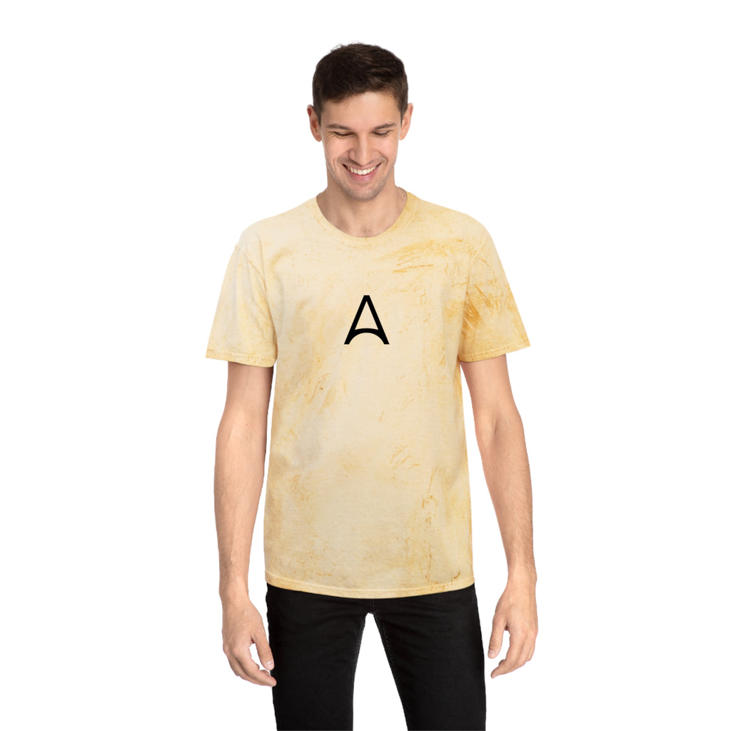 Tie-Dye Initial 'A' T-Shirt