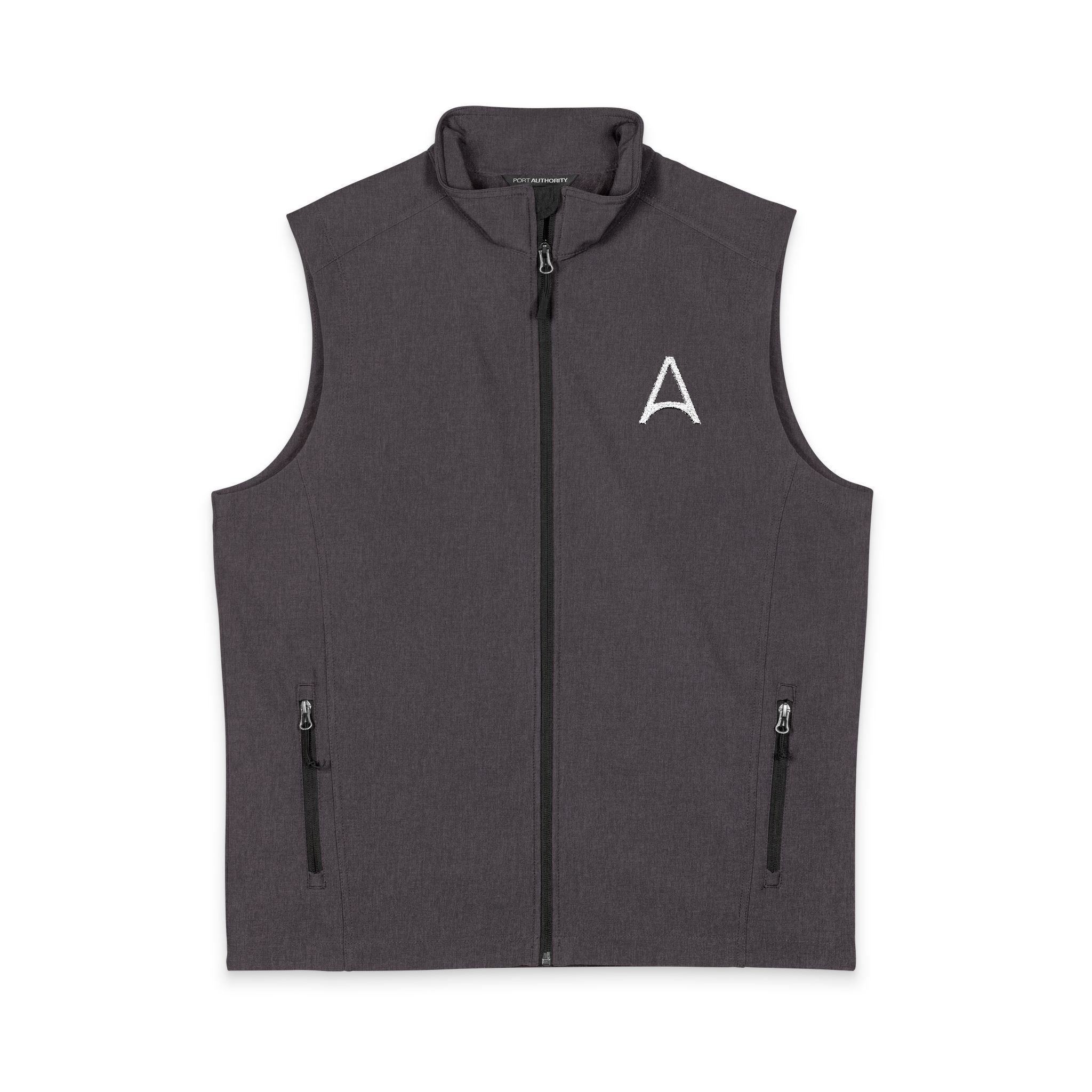 Men's Black Soft Shell Vest