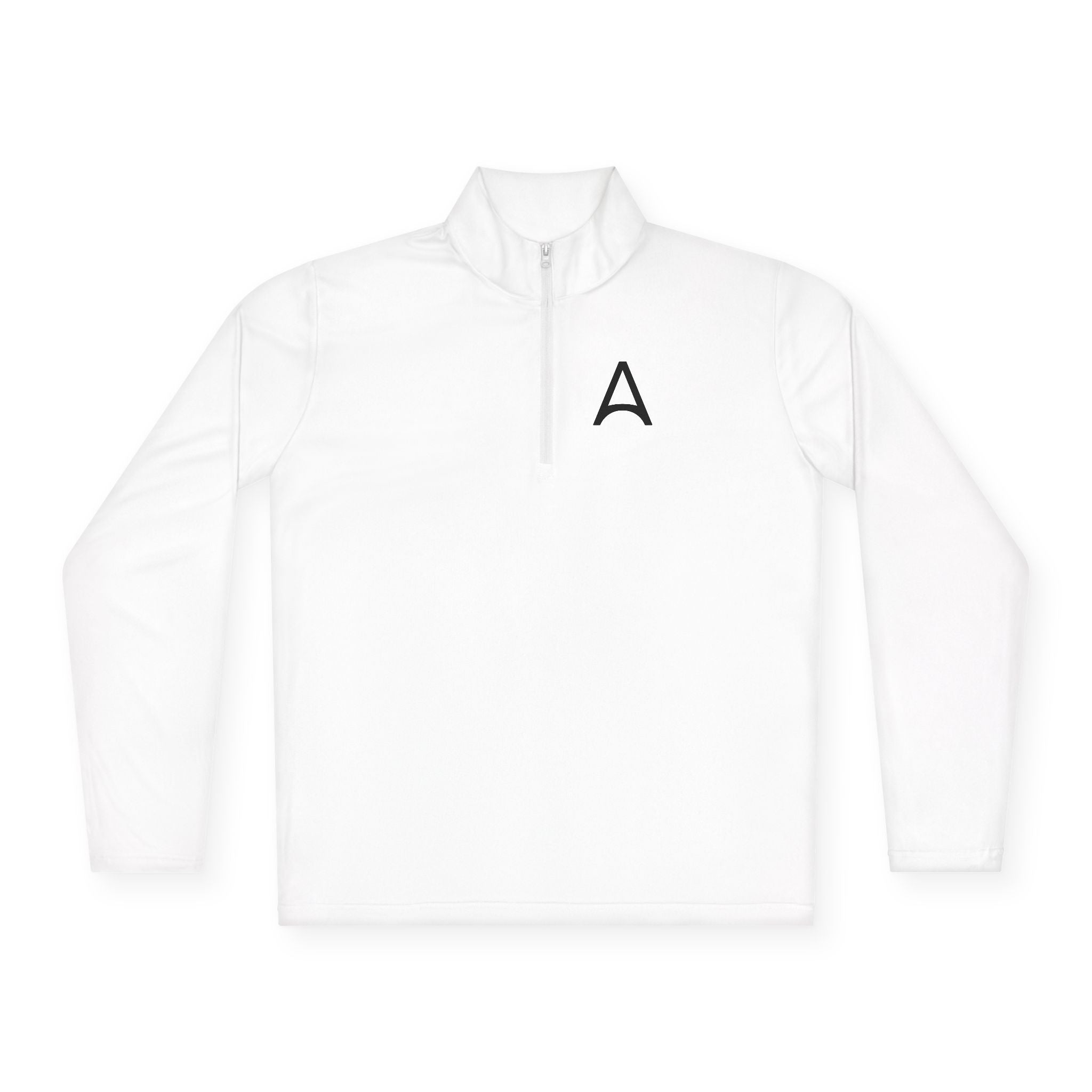 Monogram A Quarter-Zip Pullover