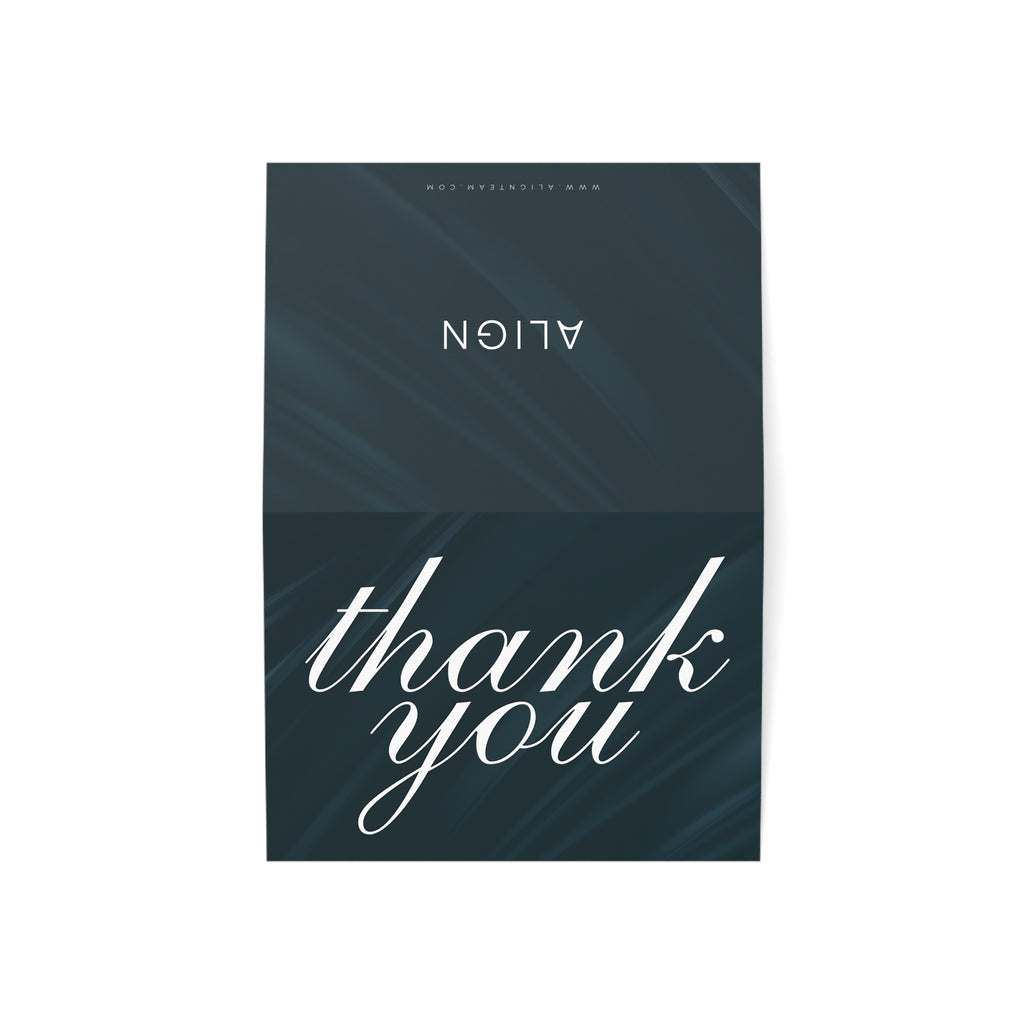 Align Thank You Cards