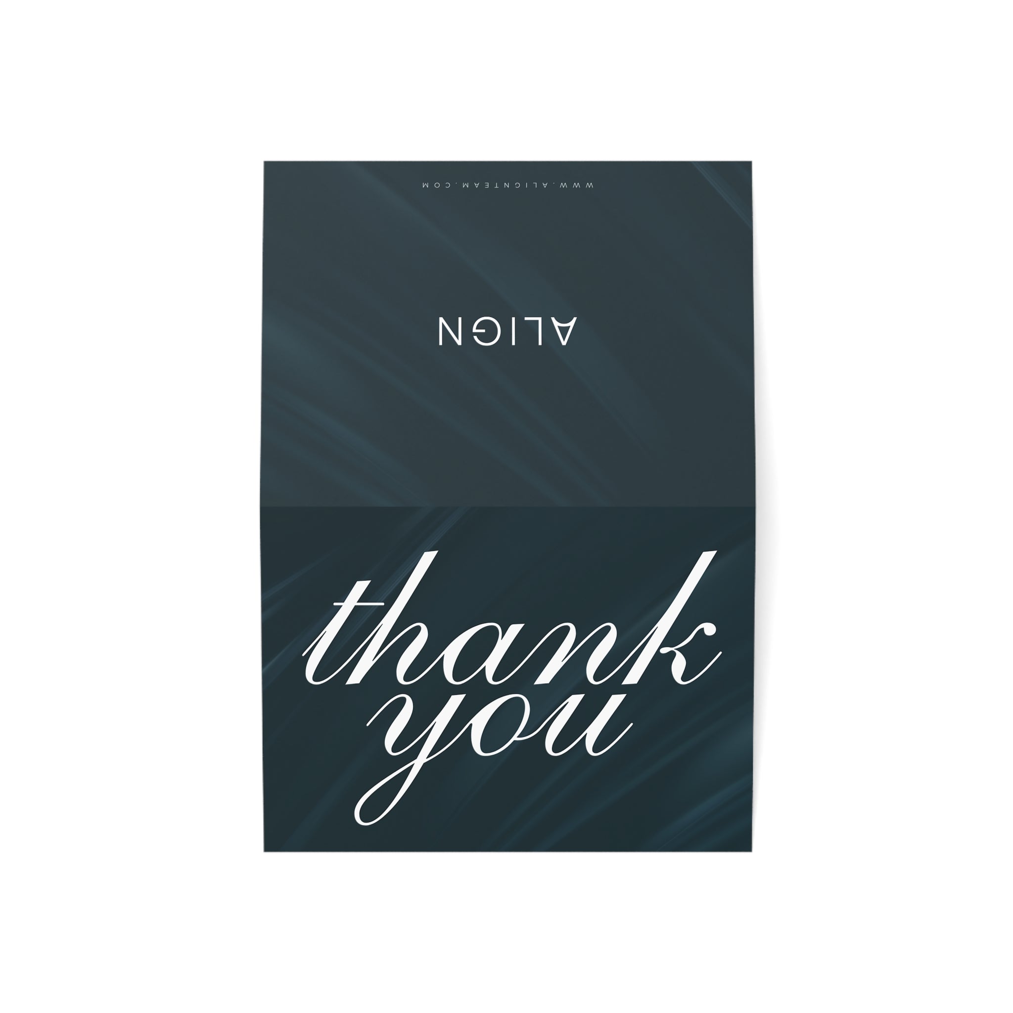 Align Thank You Cards