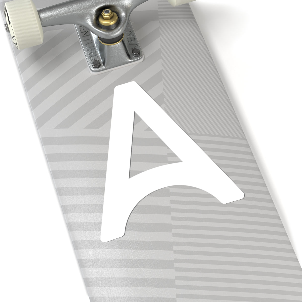 White "A" Kiss-Cut Sticker