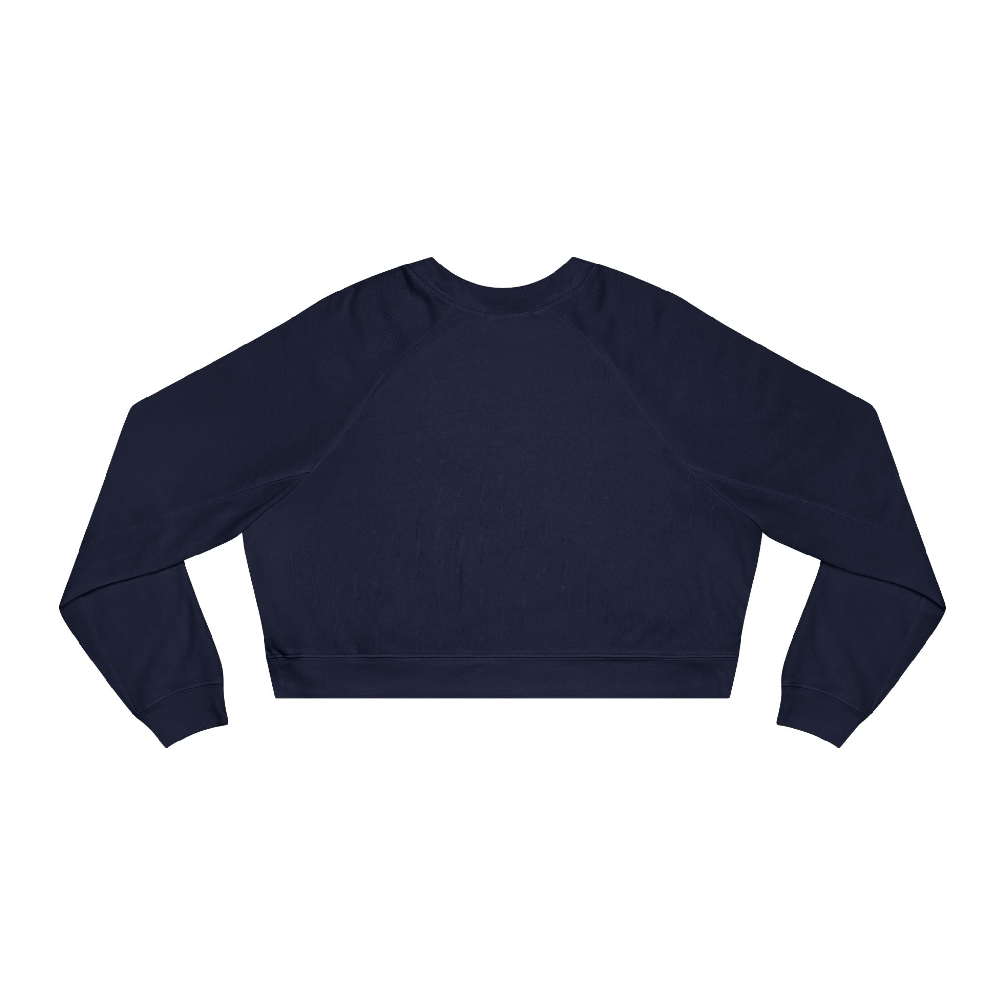 Cropped Pullover - Women's Cozy Fleece Sweatshirt