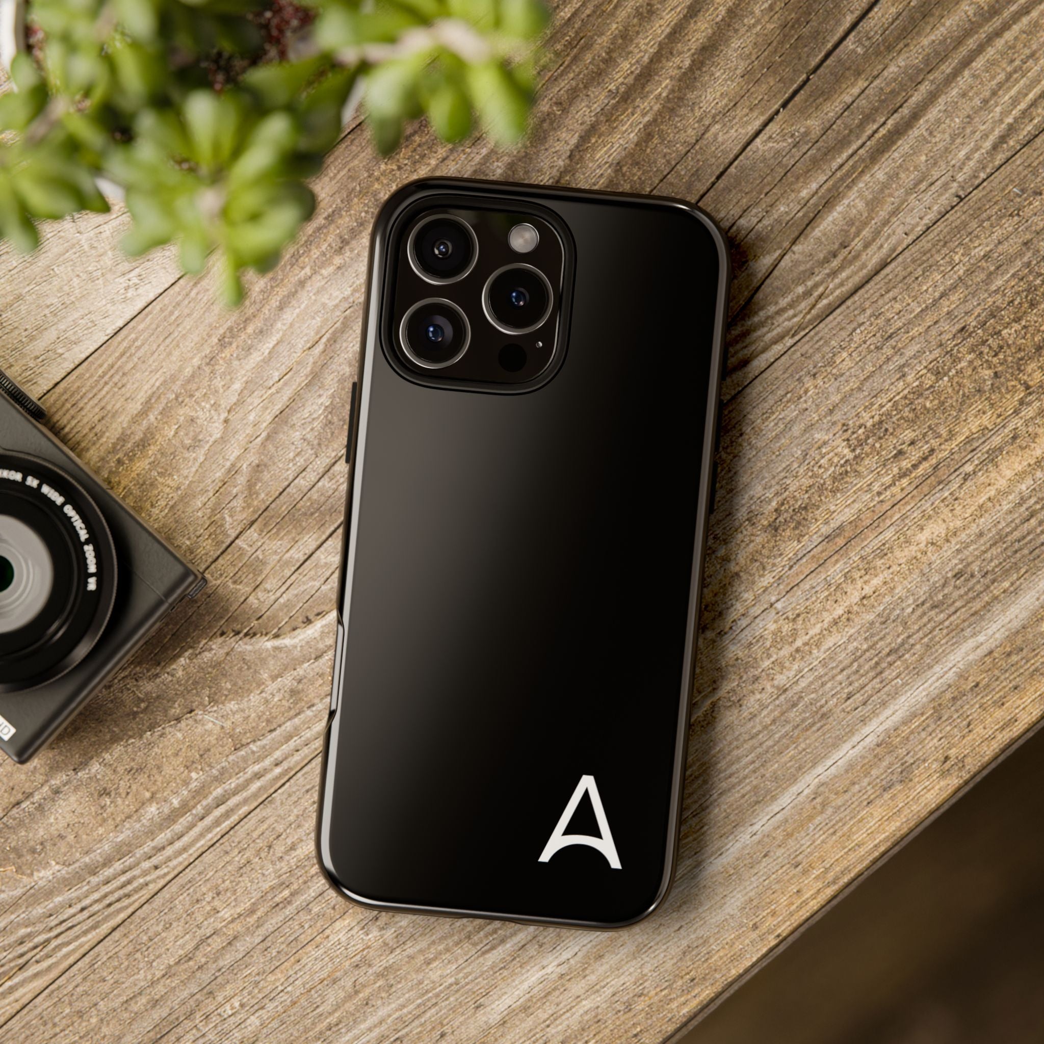 Slim Protective Monogram Case