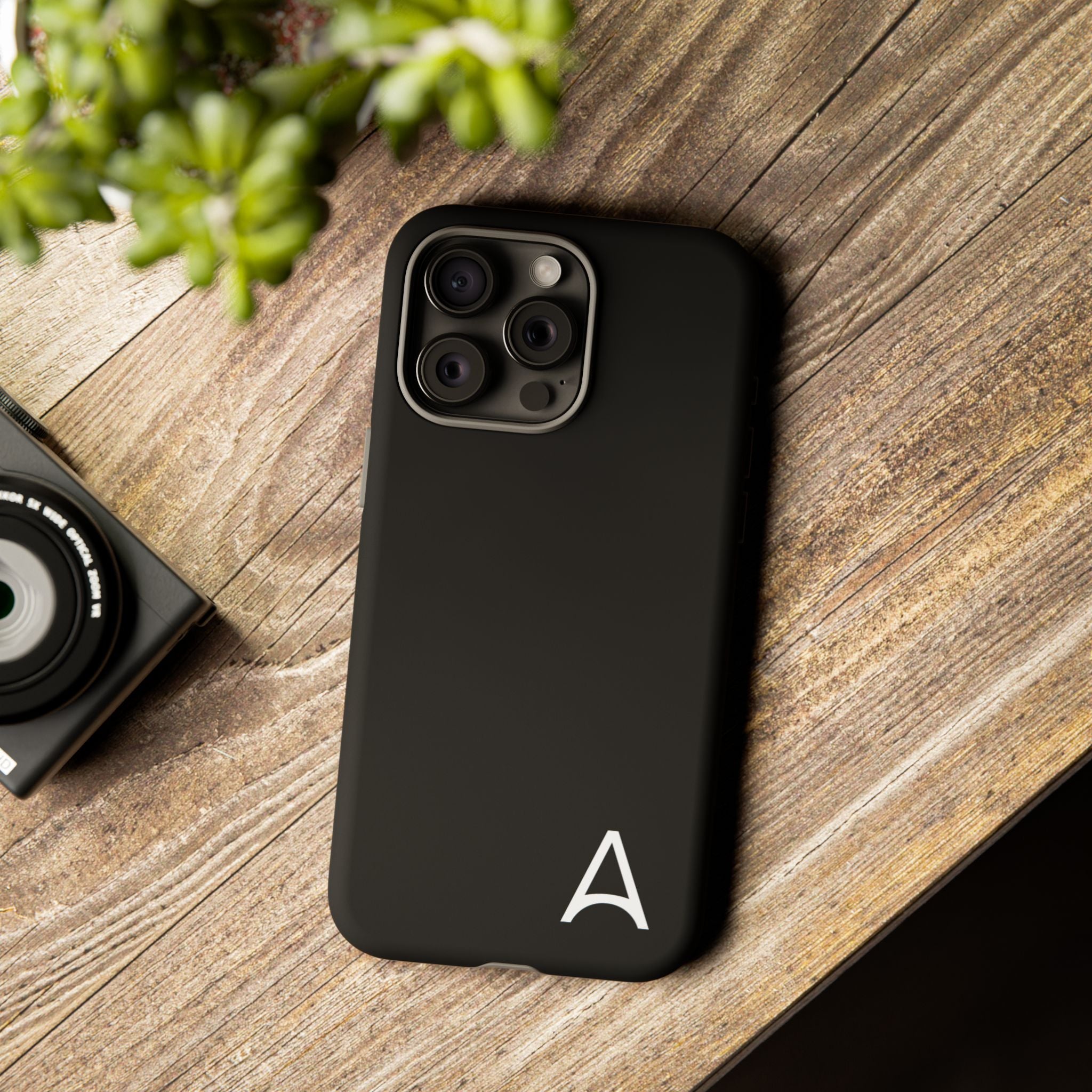 Slim Protective Monogram Case