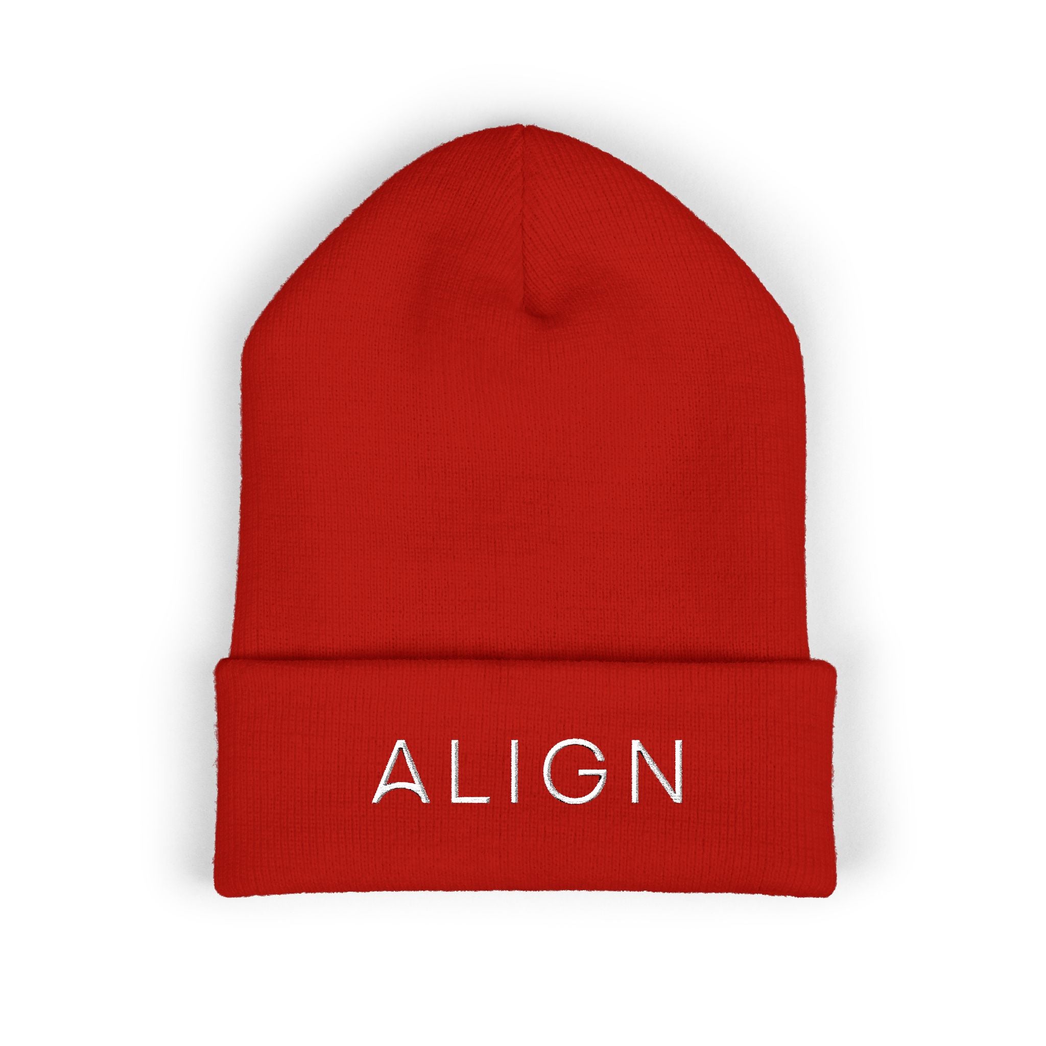Embroidered Cuffed Beanie