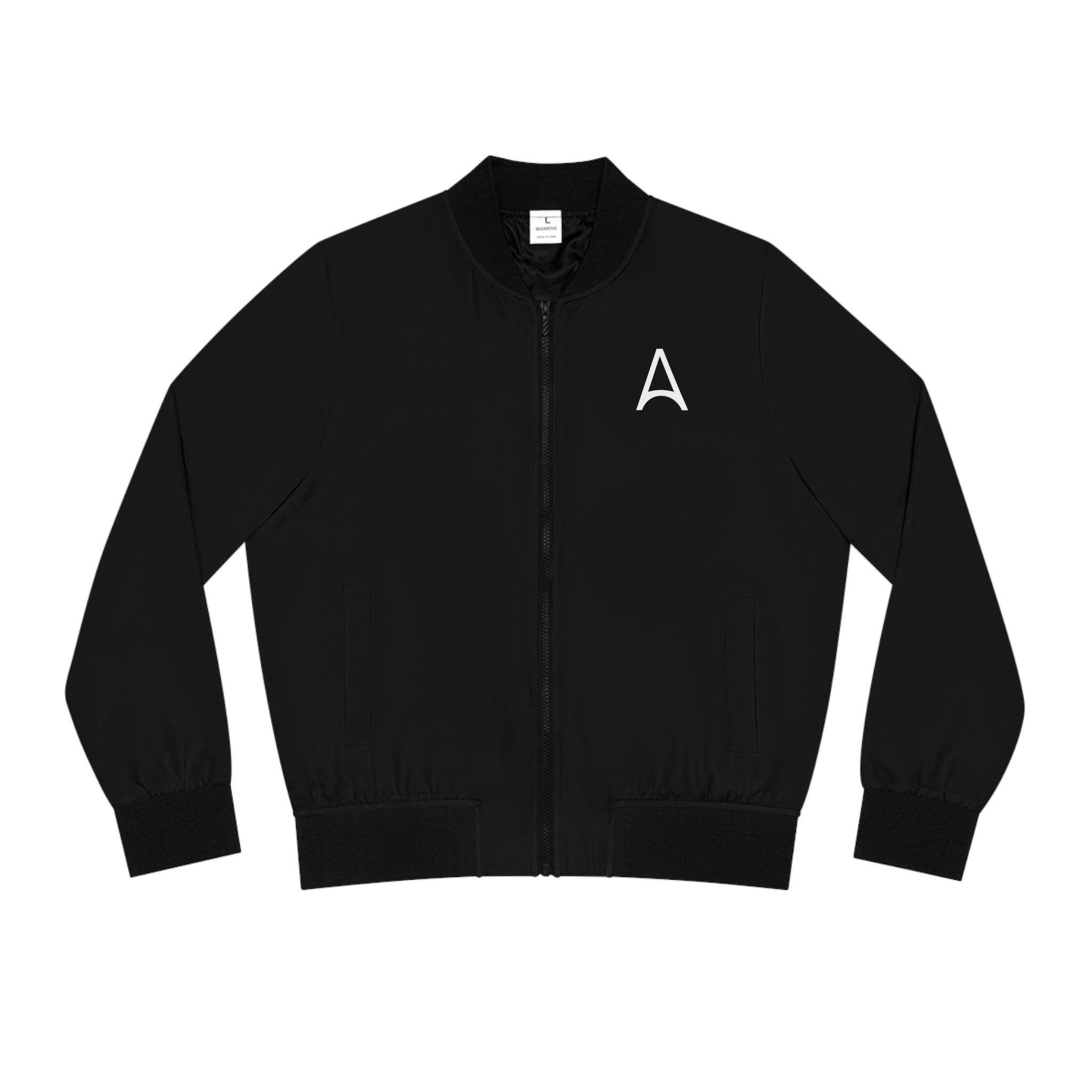 Minimalist 'A' Women's Bomber Jacket