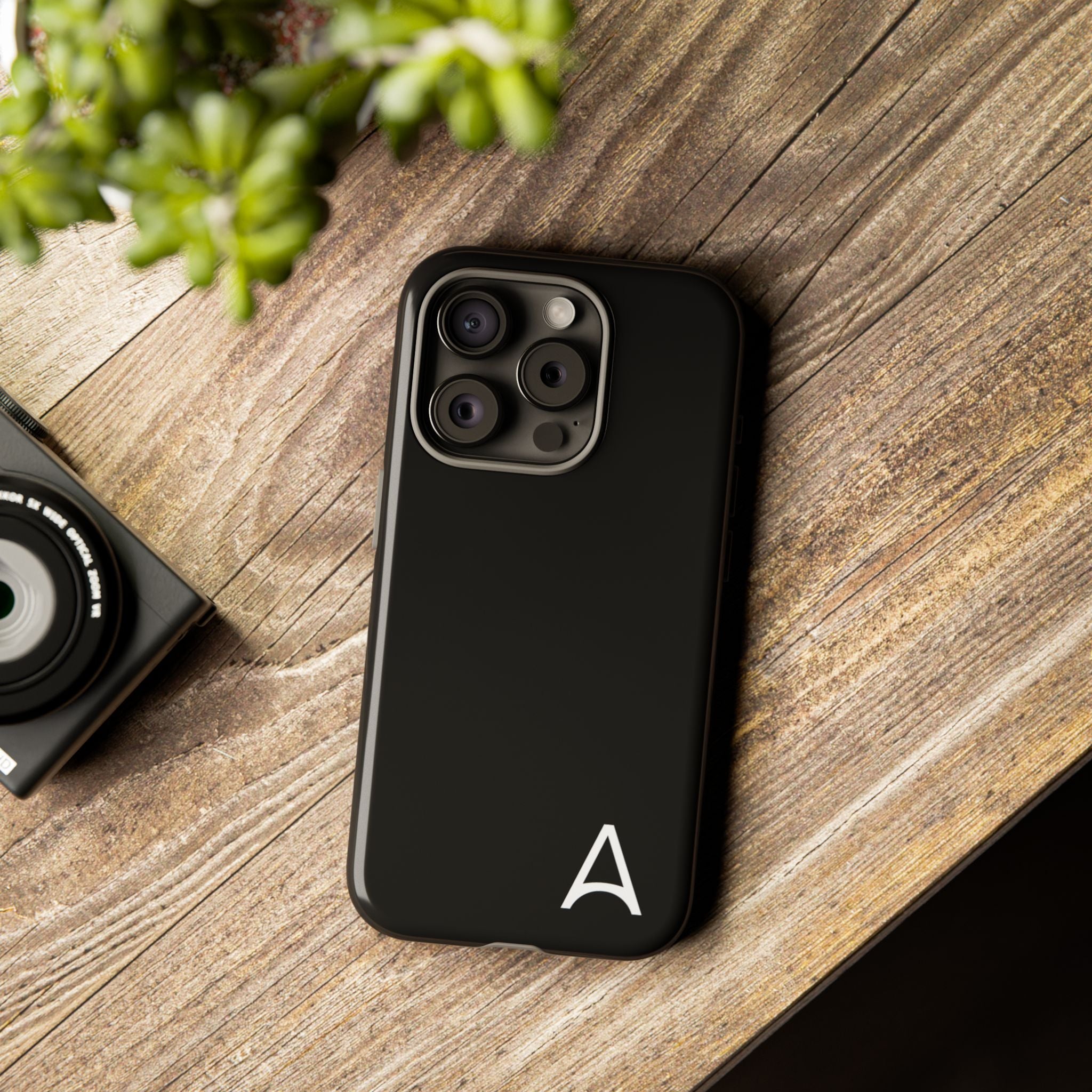 Slim Protective Monogram Case