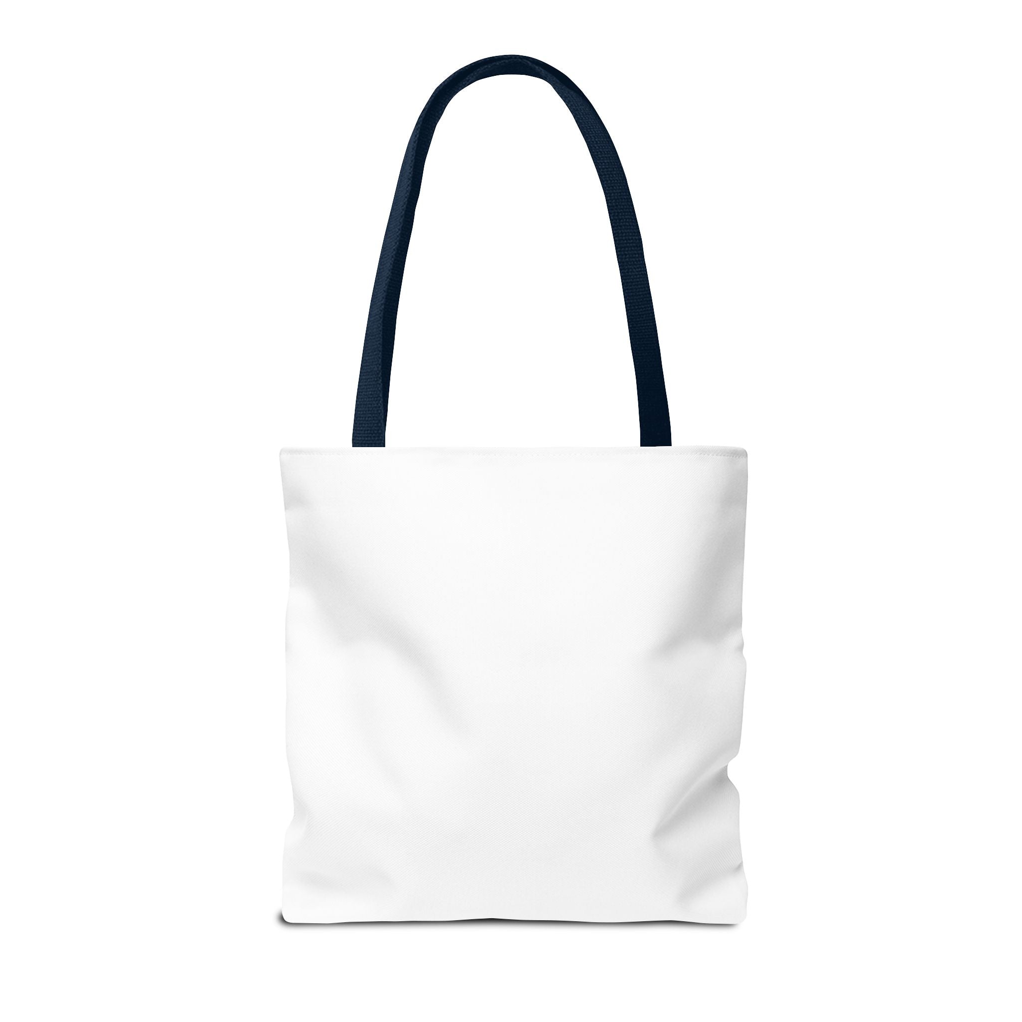 Monogram 'A' Minimalist White Tote Bag