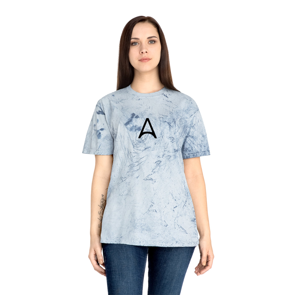 Tie-Dye Initial 'A' T-Shirt