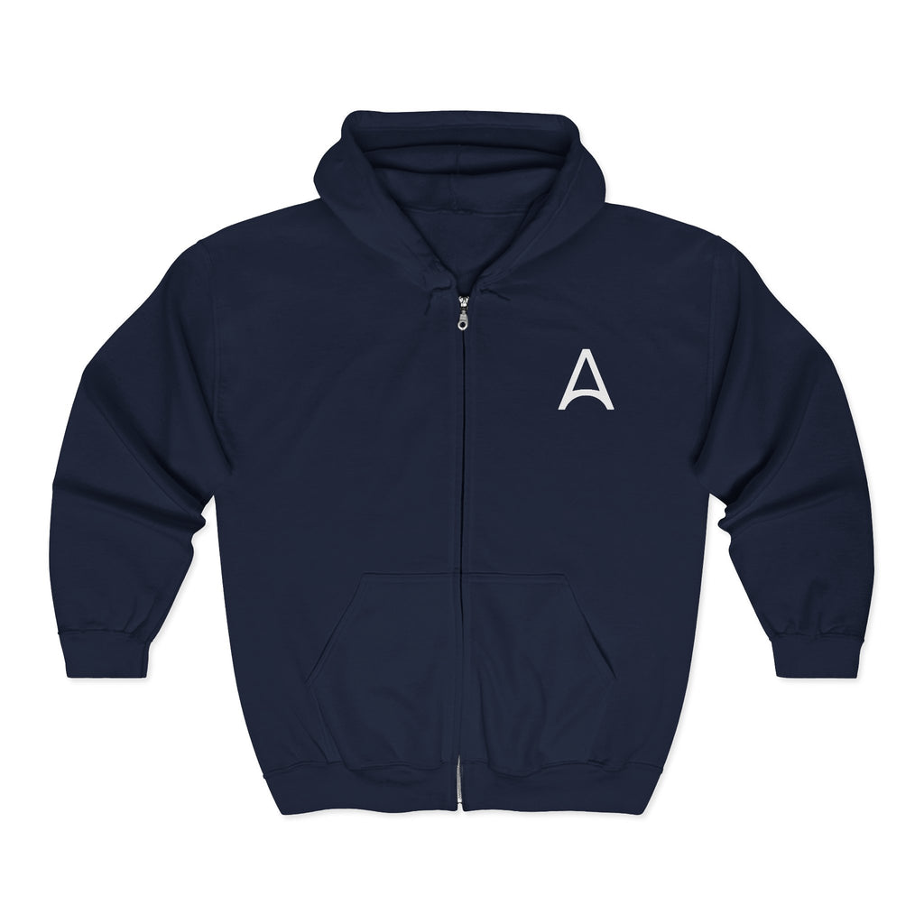 Full-Zip Hooded Sweatshirt
