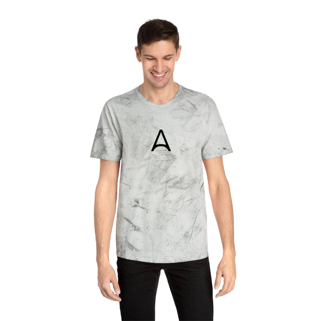 Tie-Dye Initial 'A' T-Shirt