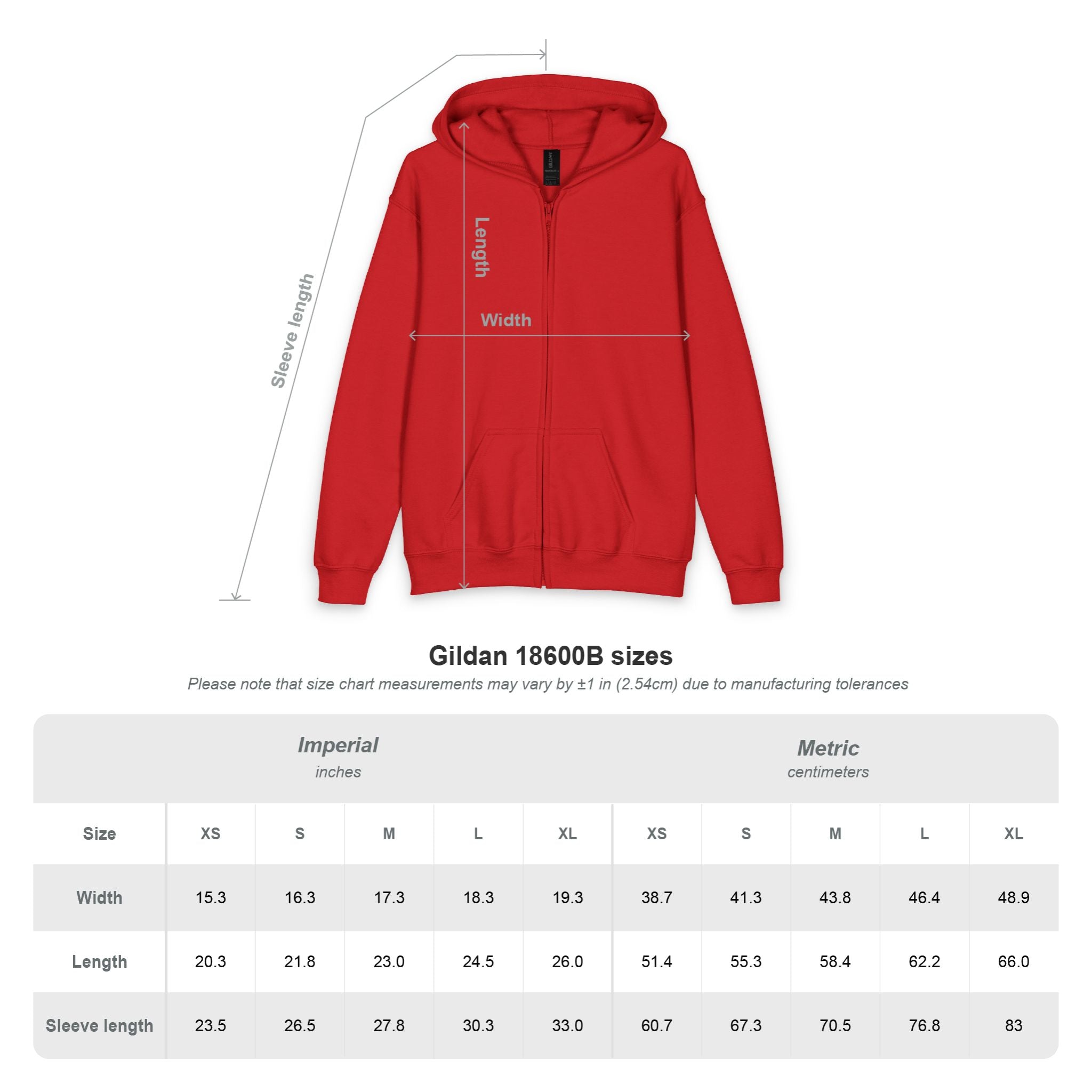 Youth Zip Hoodie
