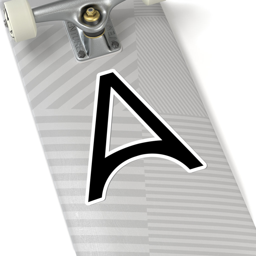 Black "A" Kiss-Cut Sticker