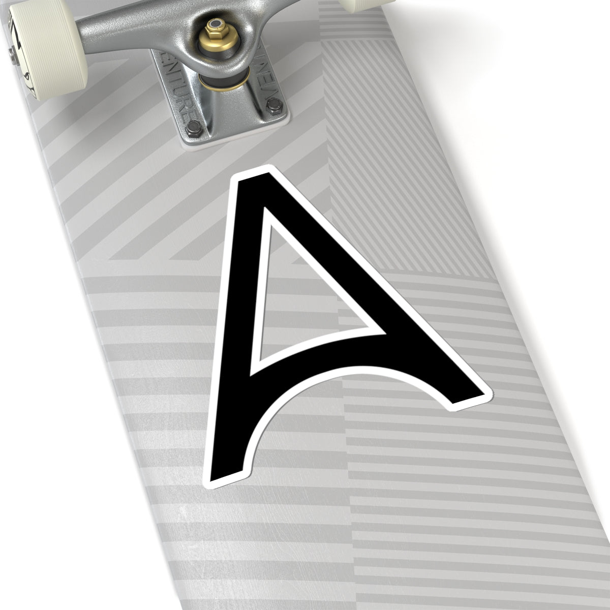 Black "A" Kiss-Cut Sticker