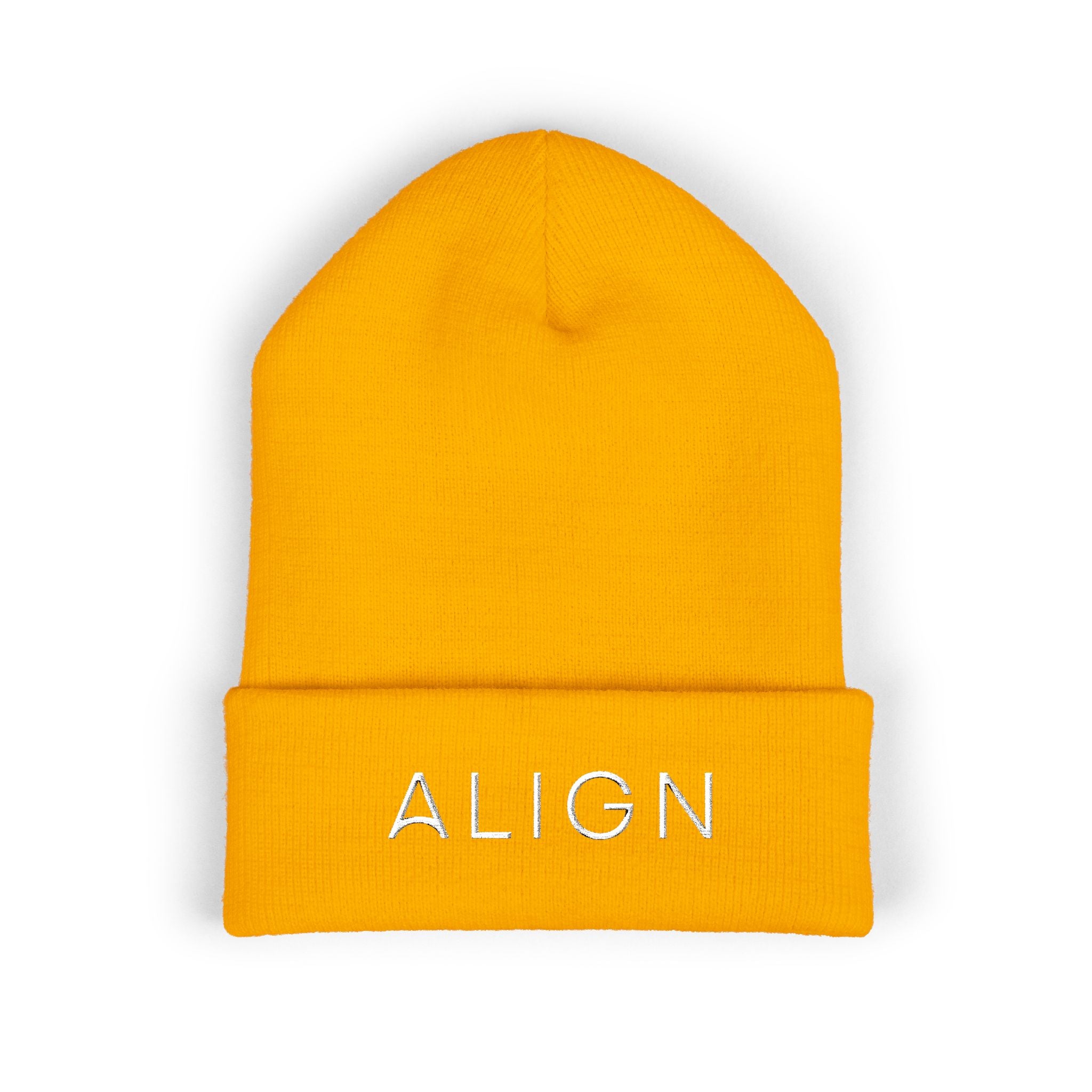 Embroidered Cuffed Beanie