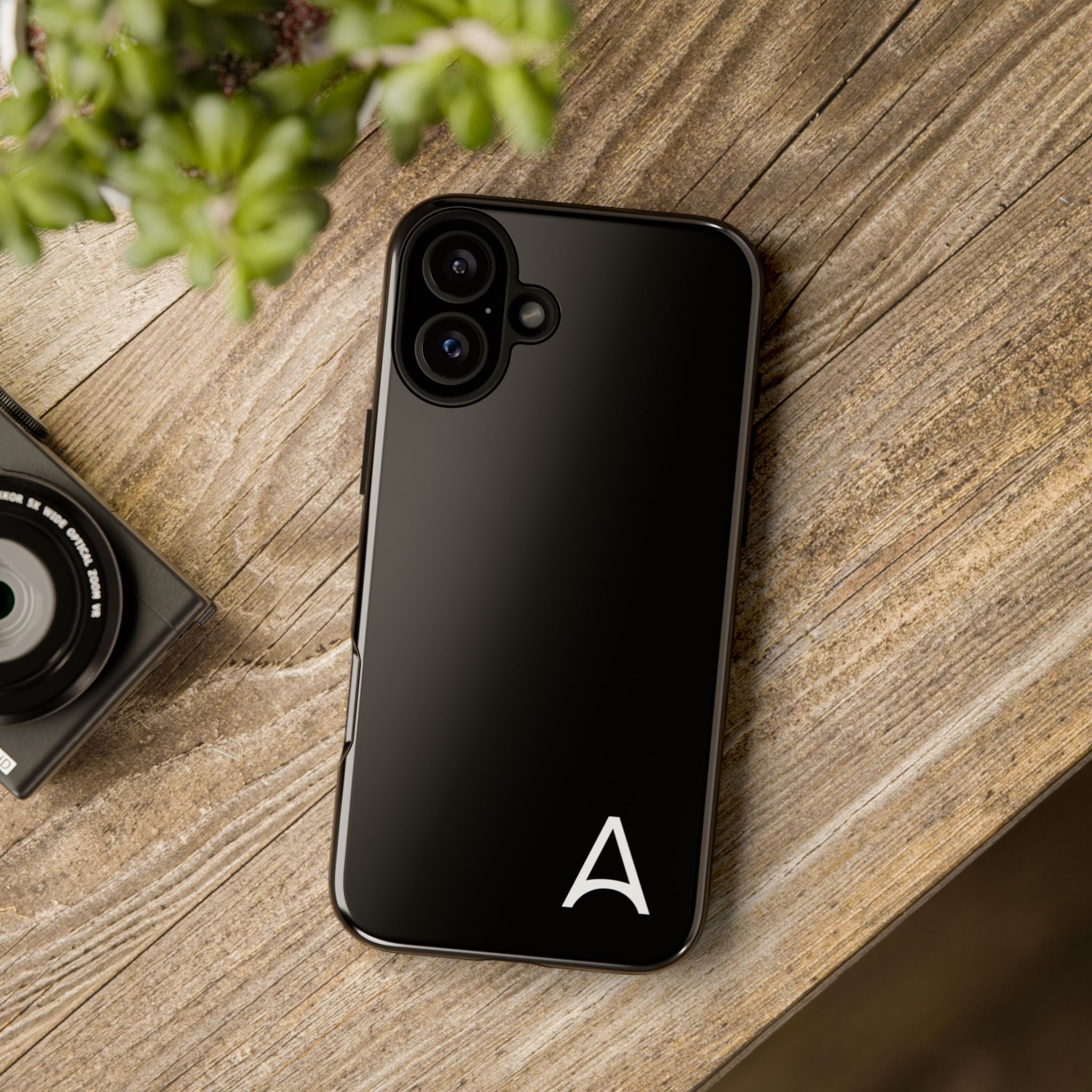 Slim Protective Monogram Case