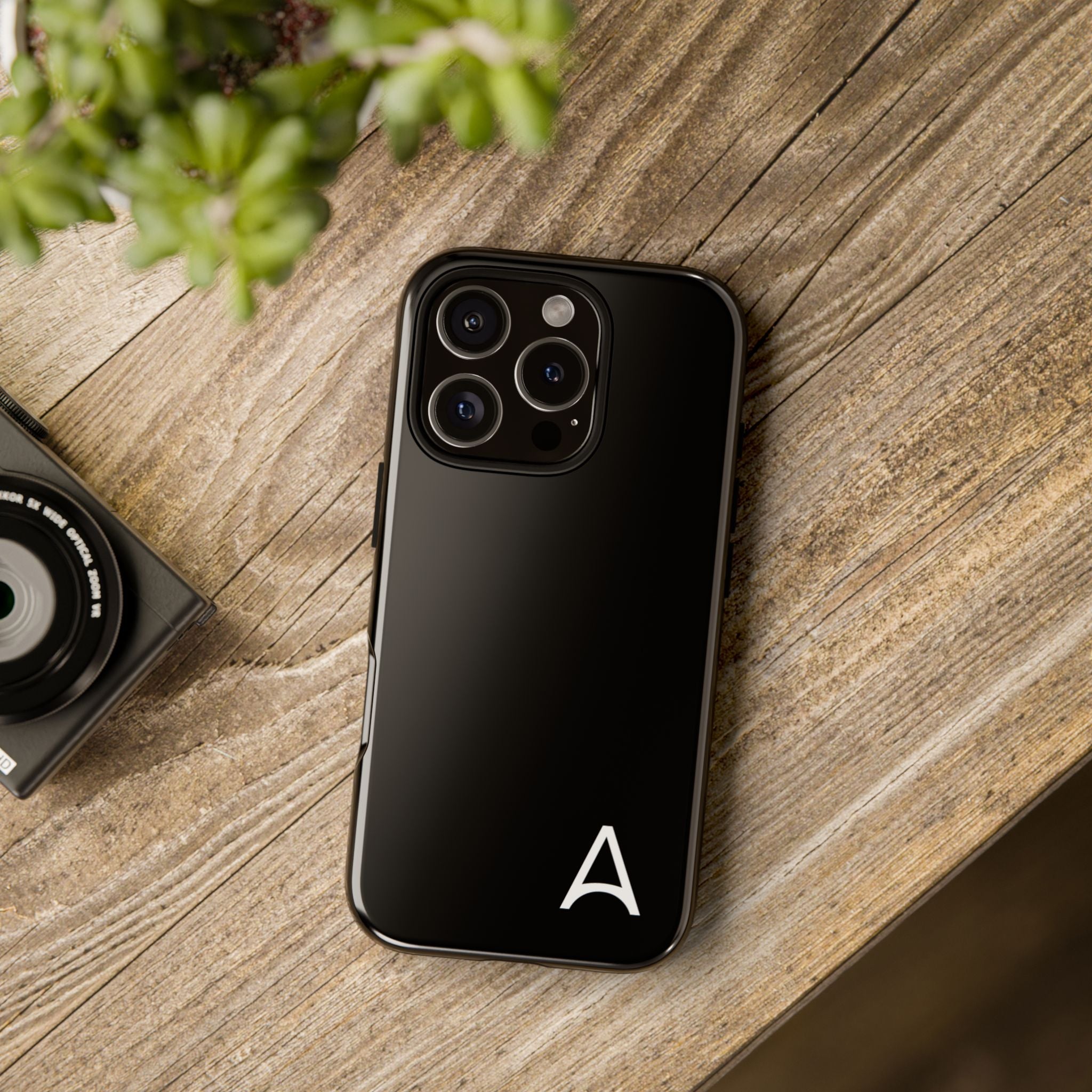 Slim Protective Monogram Case