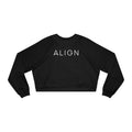 Cropped Pullover - Women's Cozy Fleece Sweatshirt