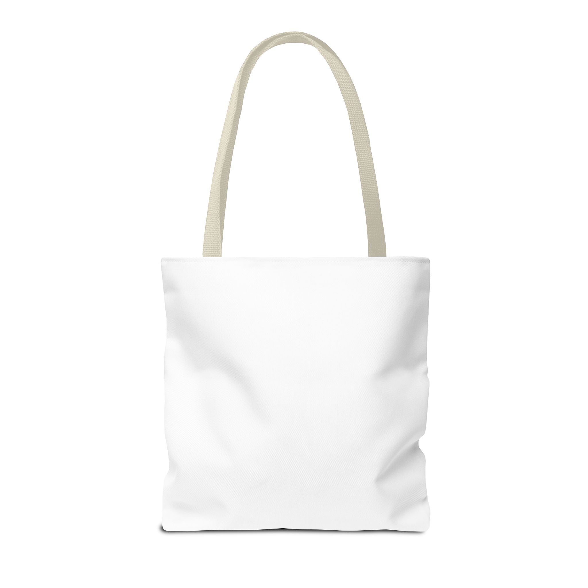 Monogram 'A' Minimalist White Tote Bag