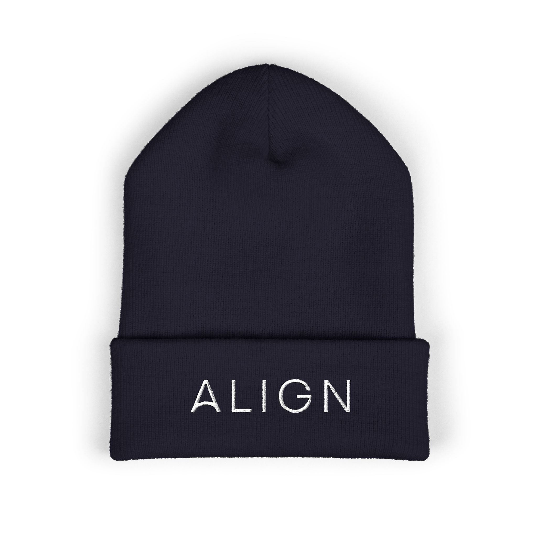Embroidered Cuffed Beanie