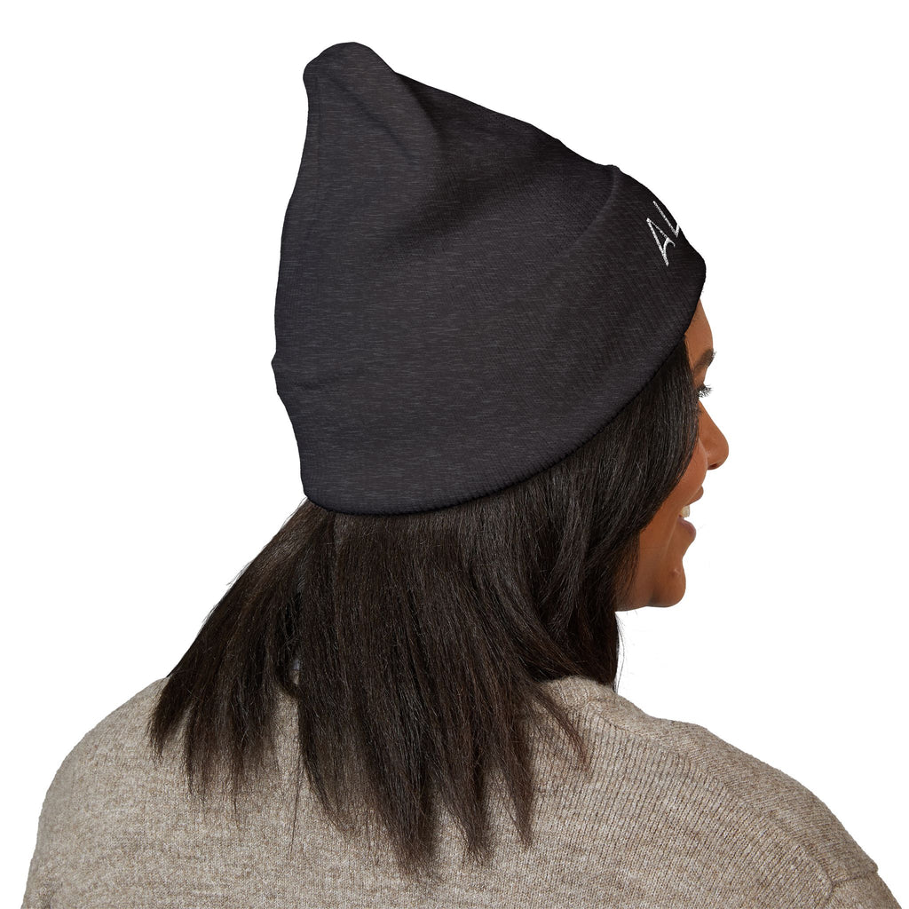 Embroidered Cuffed Beanie