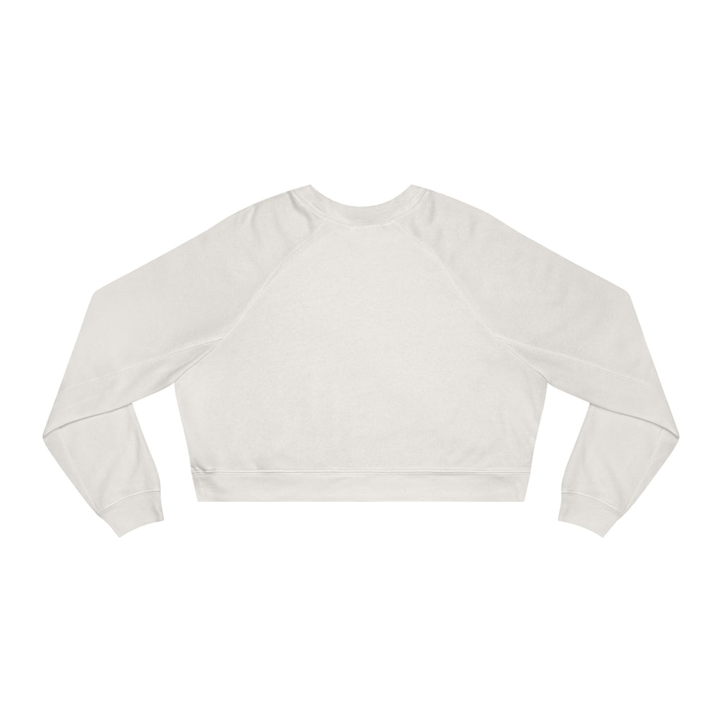 Cropped Pullover - Women's Cozy Fleece Sweatshirt